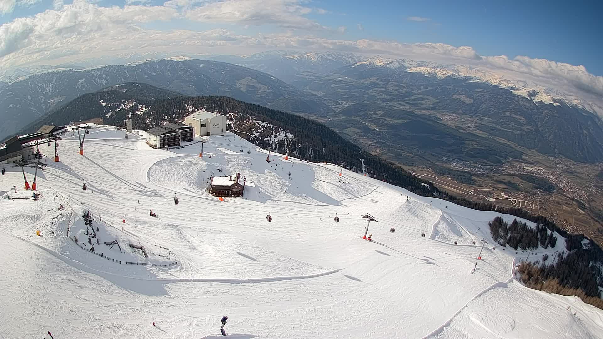 Skijalište Kronplatz – vrh | pogled na Bruneck