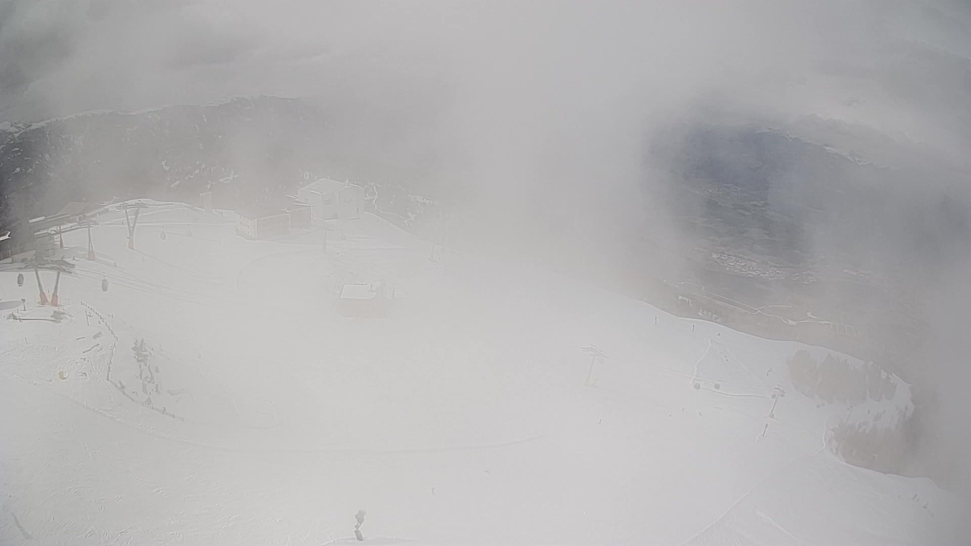 Kronplatz peak Ski resort | view to Bruneck