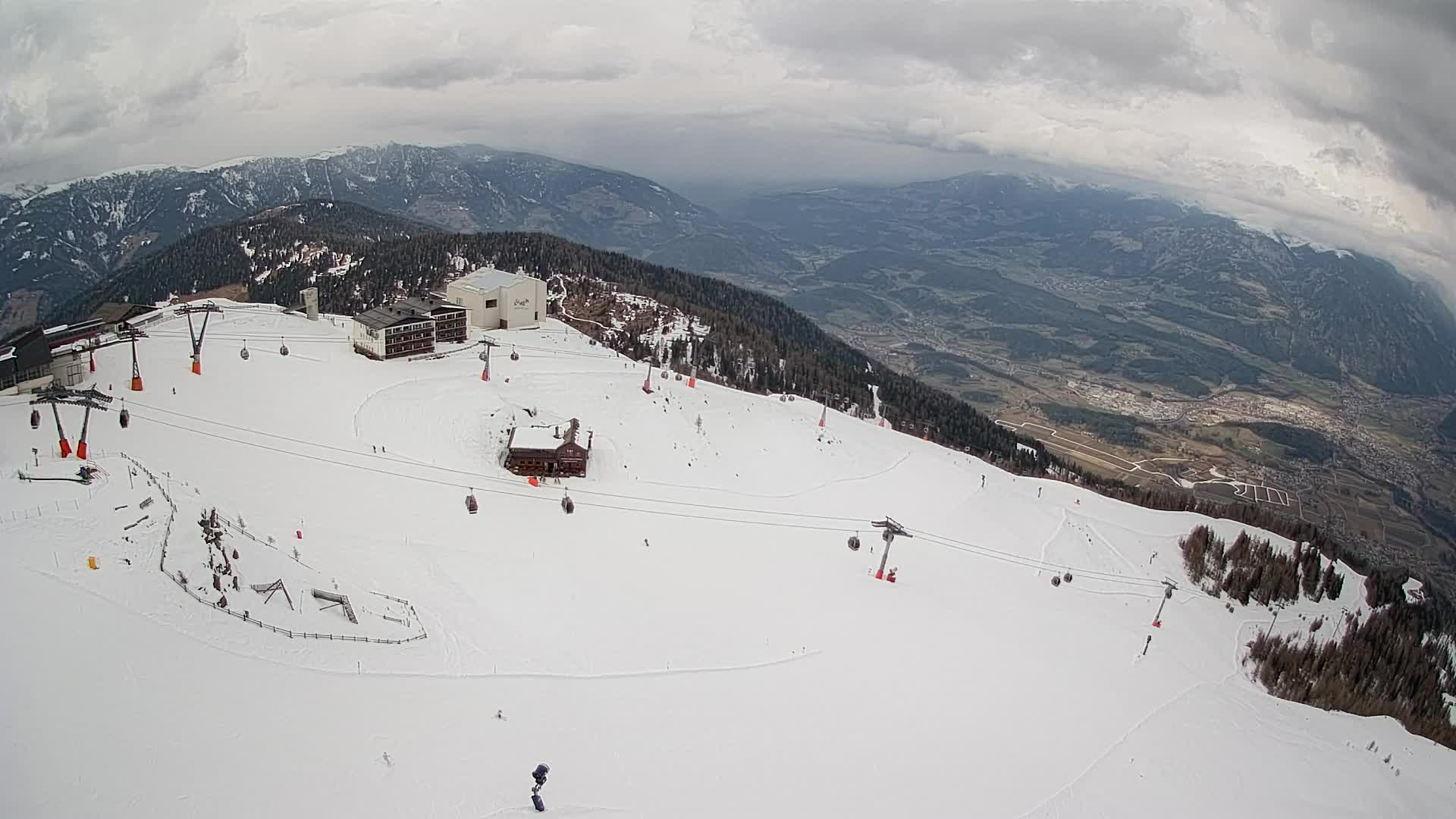 Skijalište Kronplatz – vrh | pogled na Bruneck