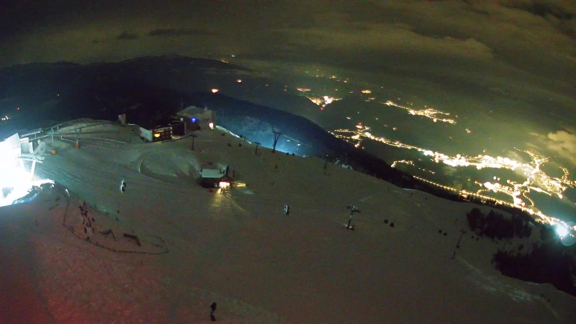 Smučišče Kronplatz – vrh | pogled na Bruneck