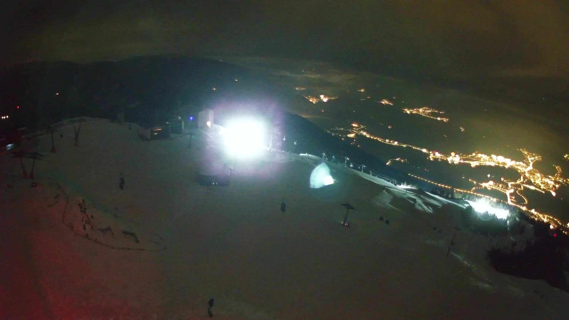 Kronplatz peak Ski resort | view to Bruneck