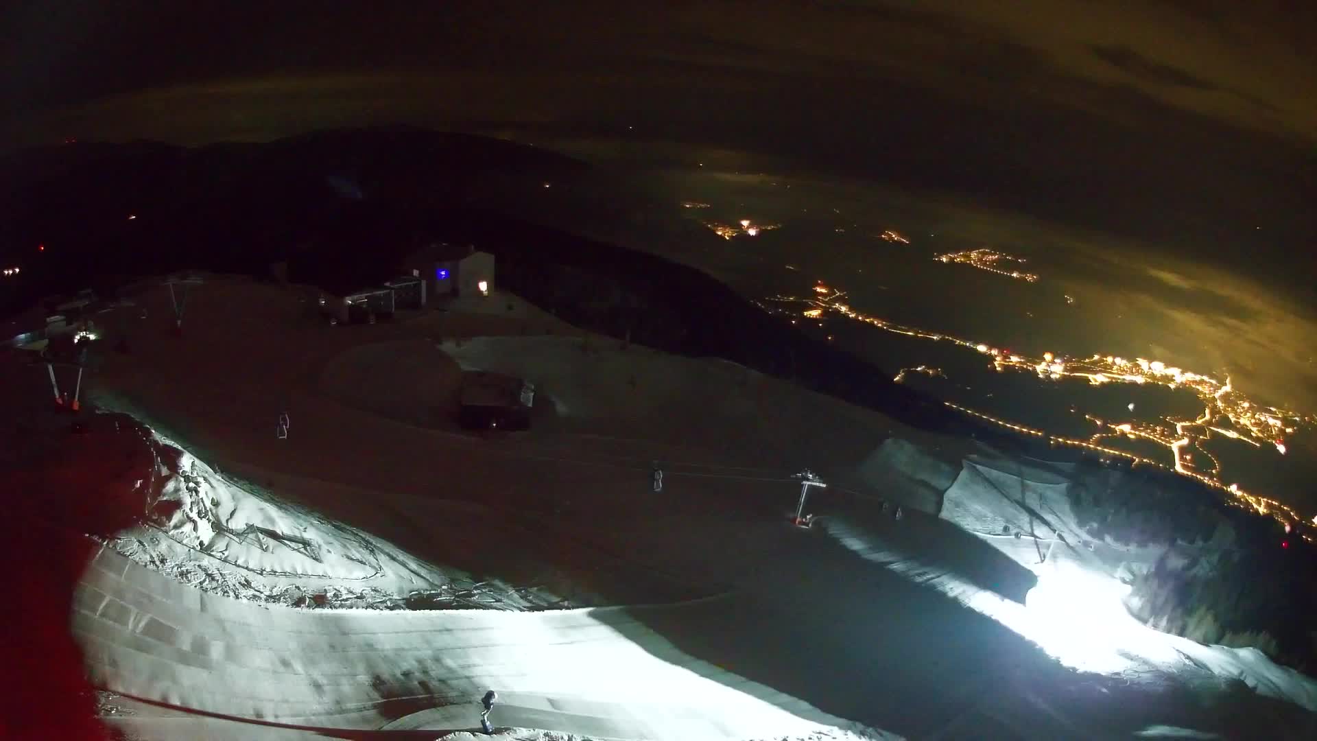 Kronplatz peak Ski resort | view to Bruneck