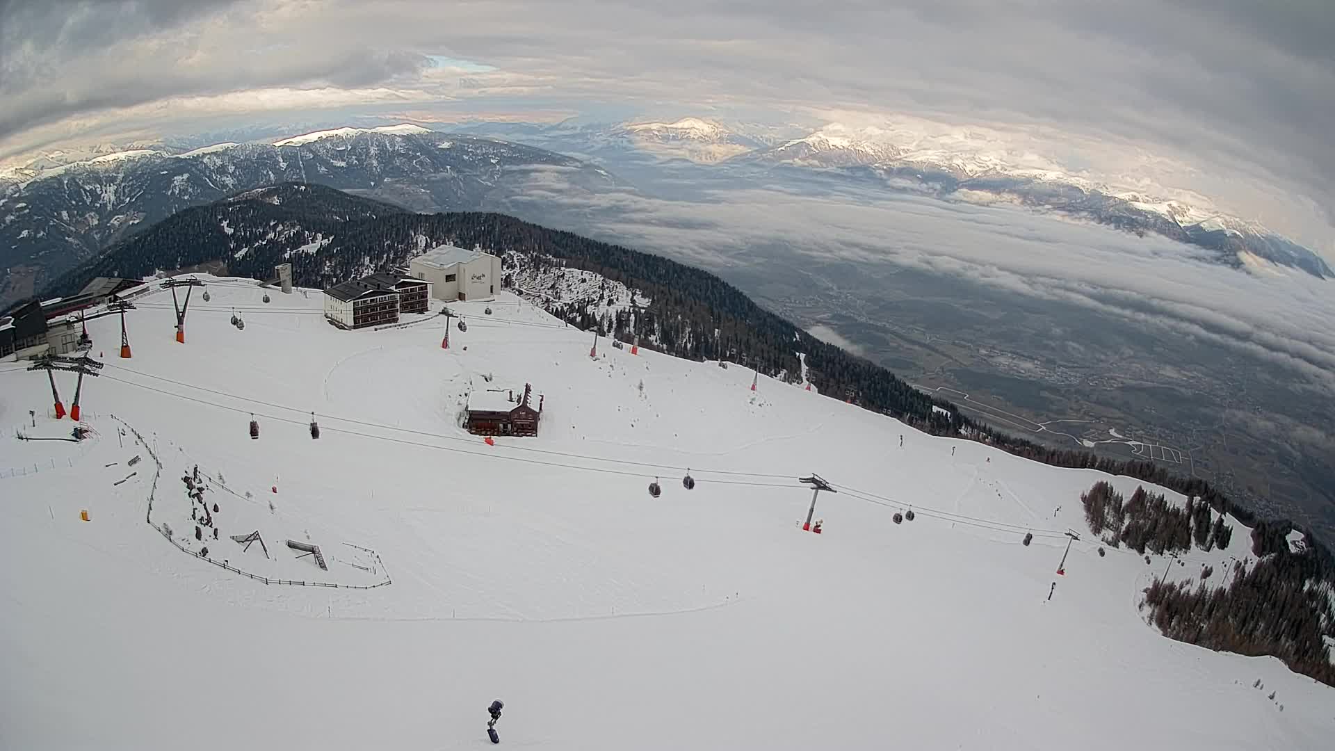 Skijalište Kronplatz – vrh | pogled na Bruneck