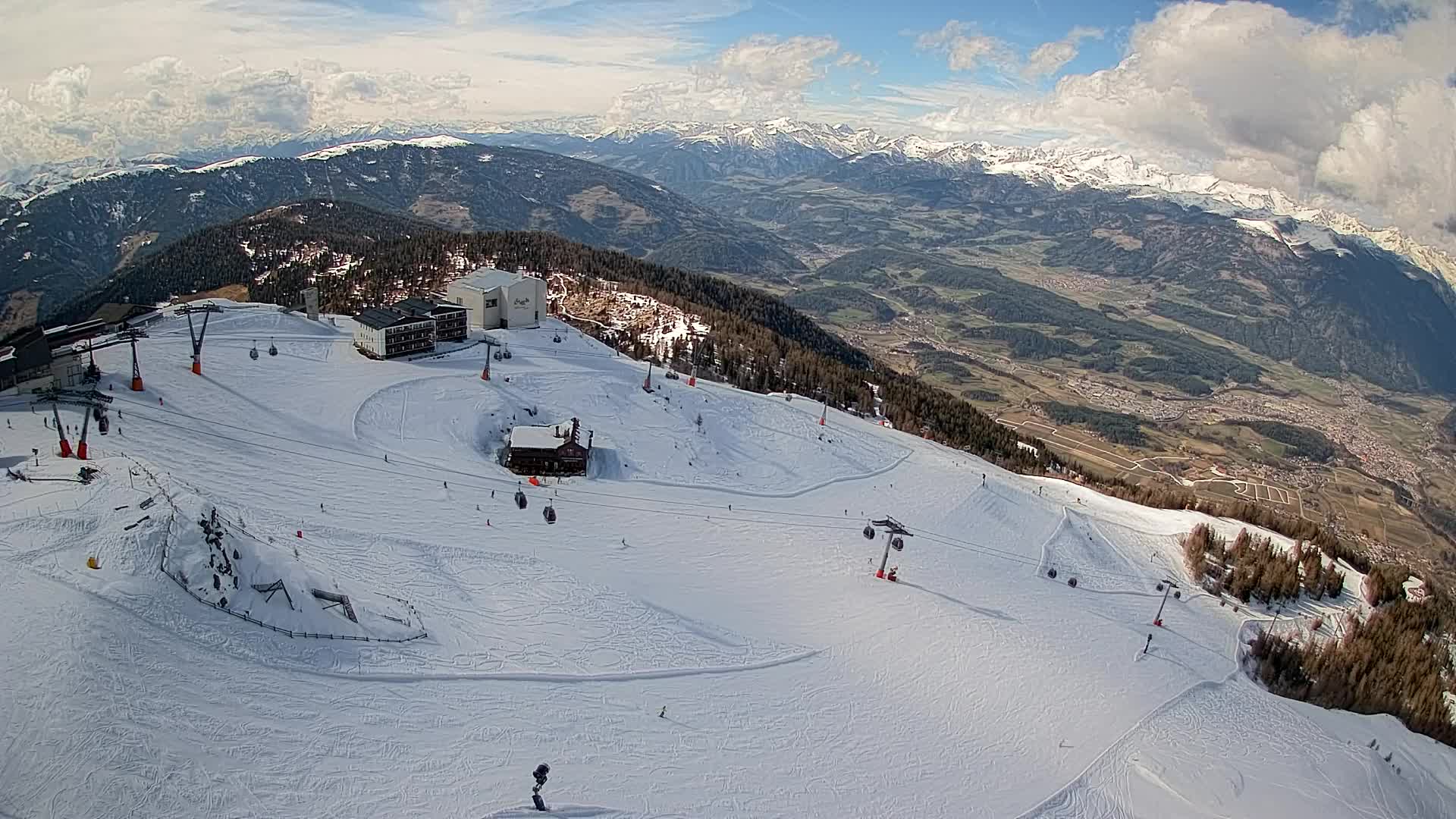 Skijalište Kronplatz – vrh | pogled na Bruneck