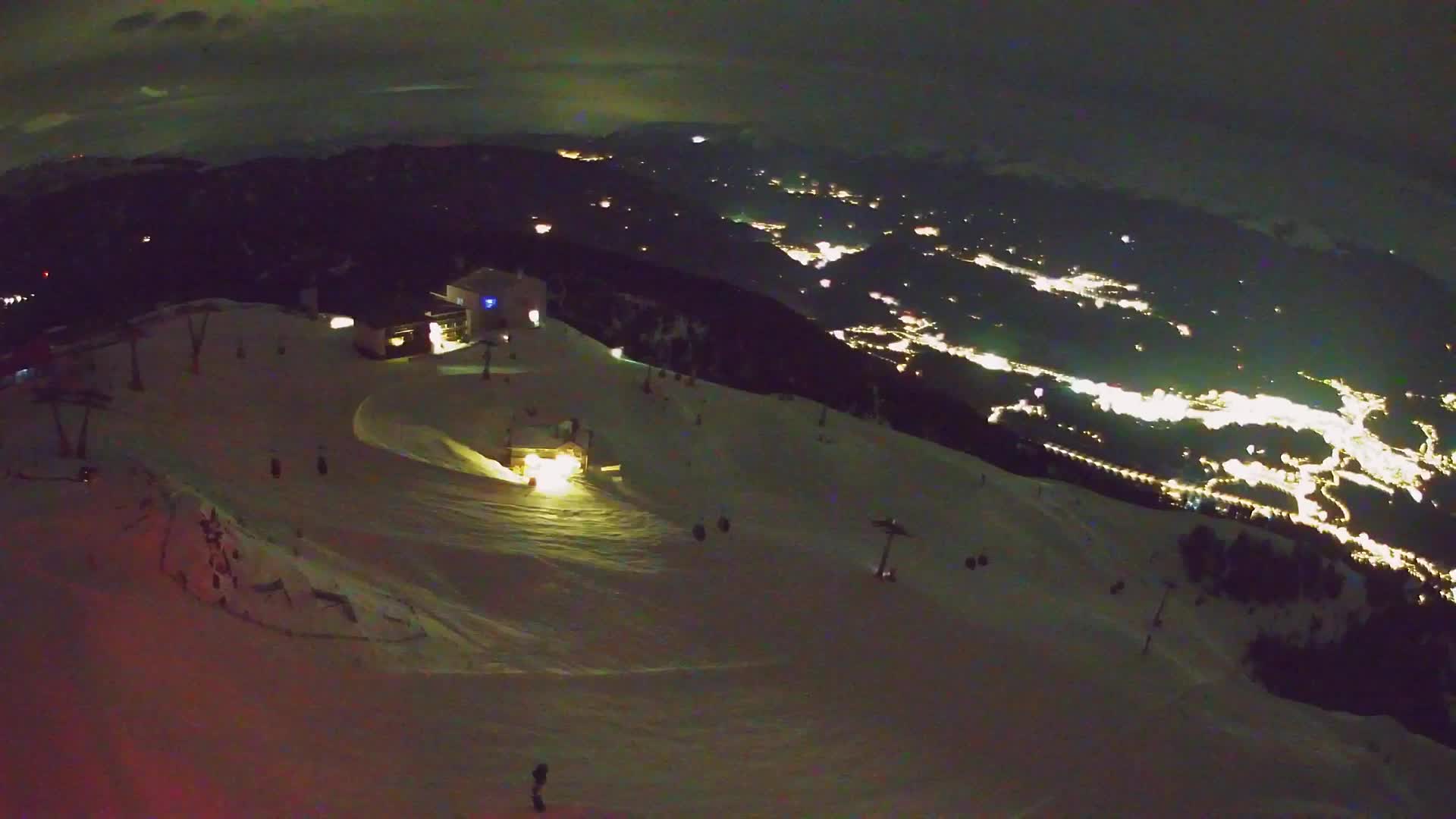 Skigebiet Kronplatz Gipfel | Blick auf Bruneck