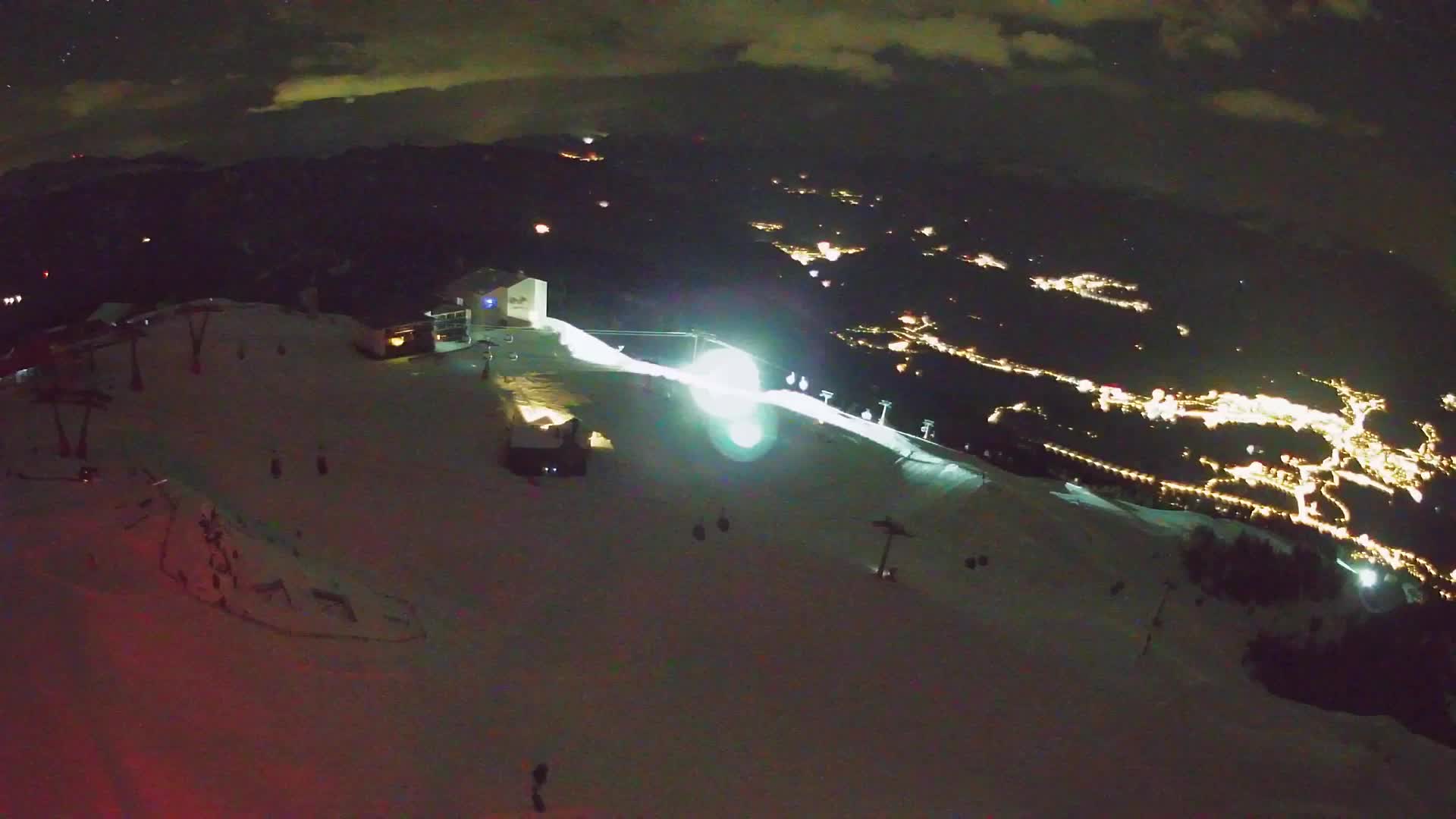 Kronplatz peak Ski resort | view to Bruneck