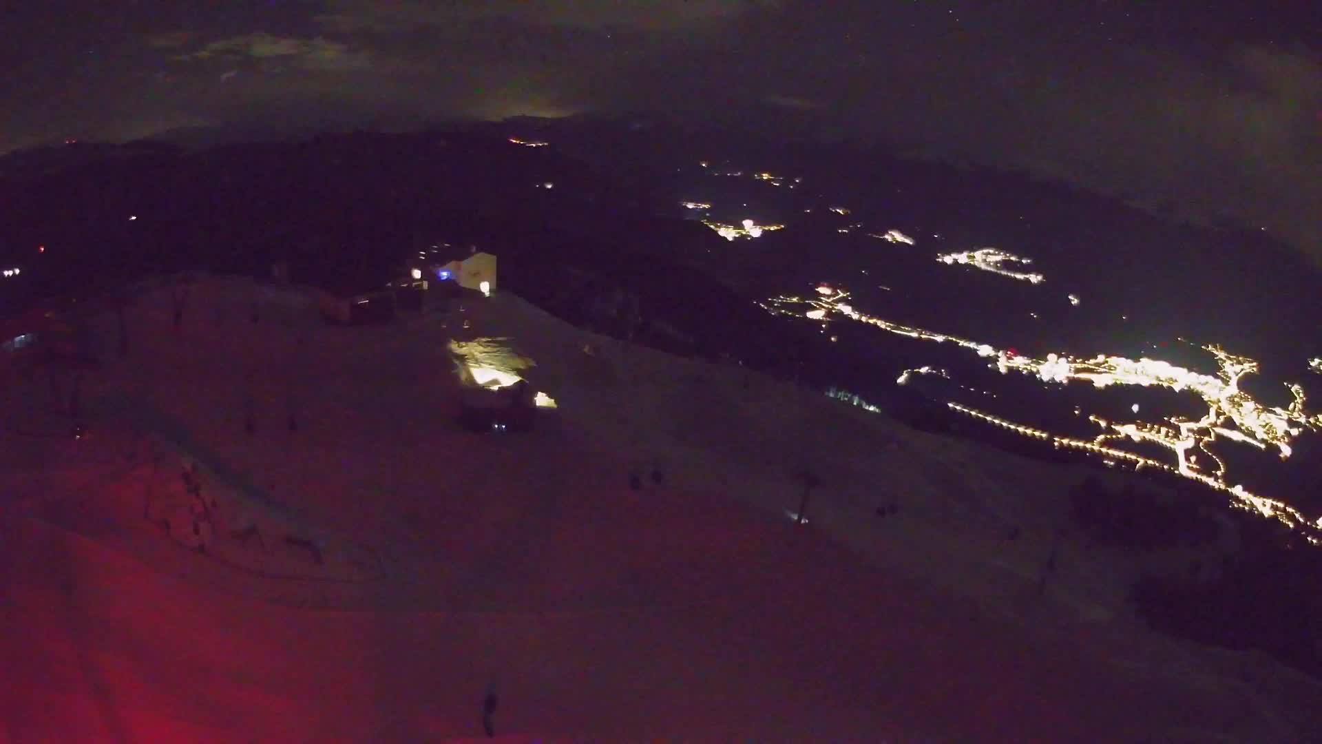 Kronplatz peak Ski resort | view to Bruneck