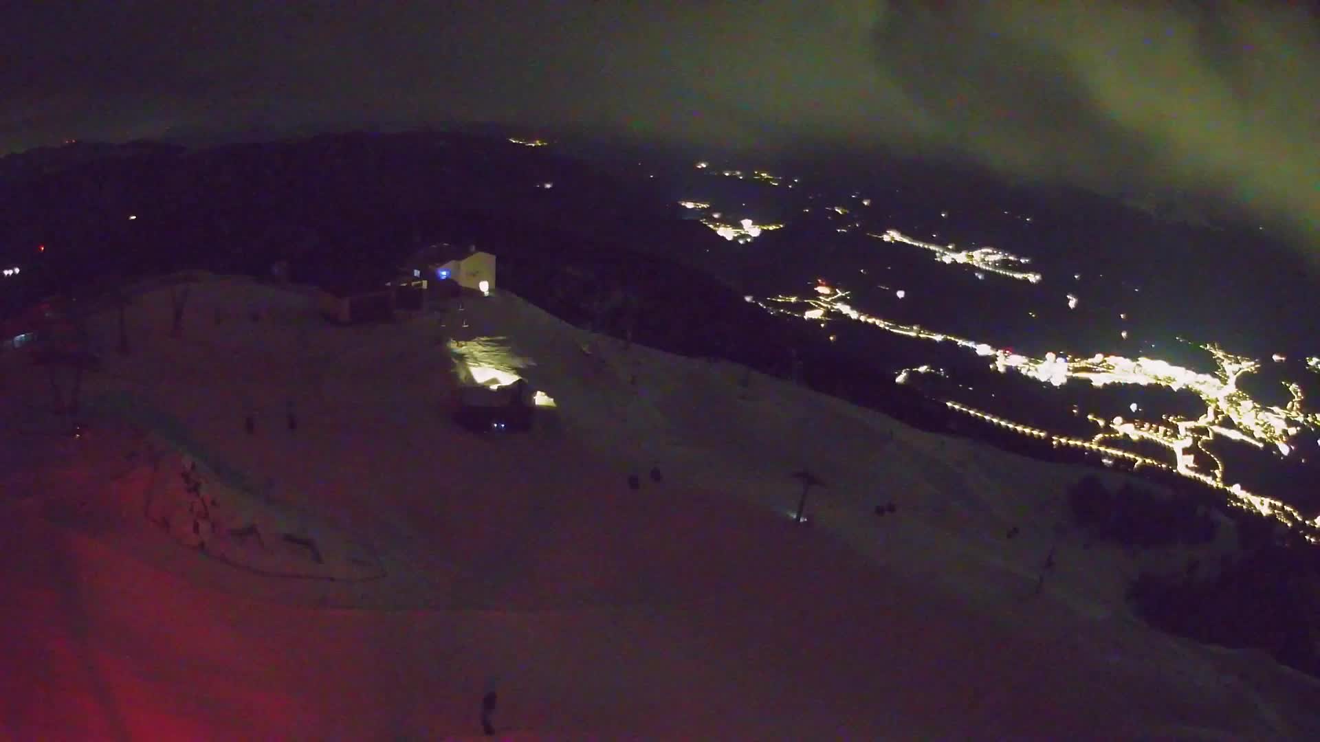 Kronplatz peak Ski resort | view to Bruneck