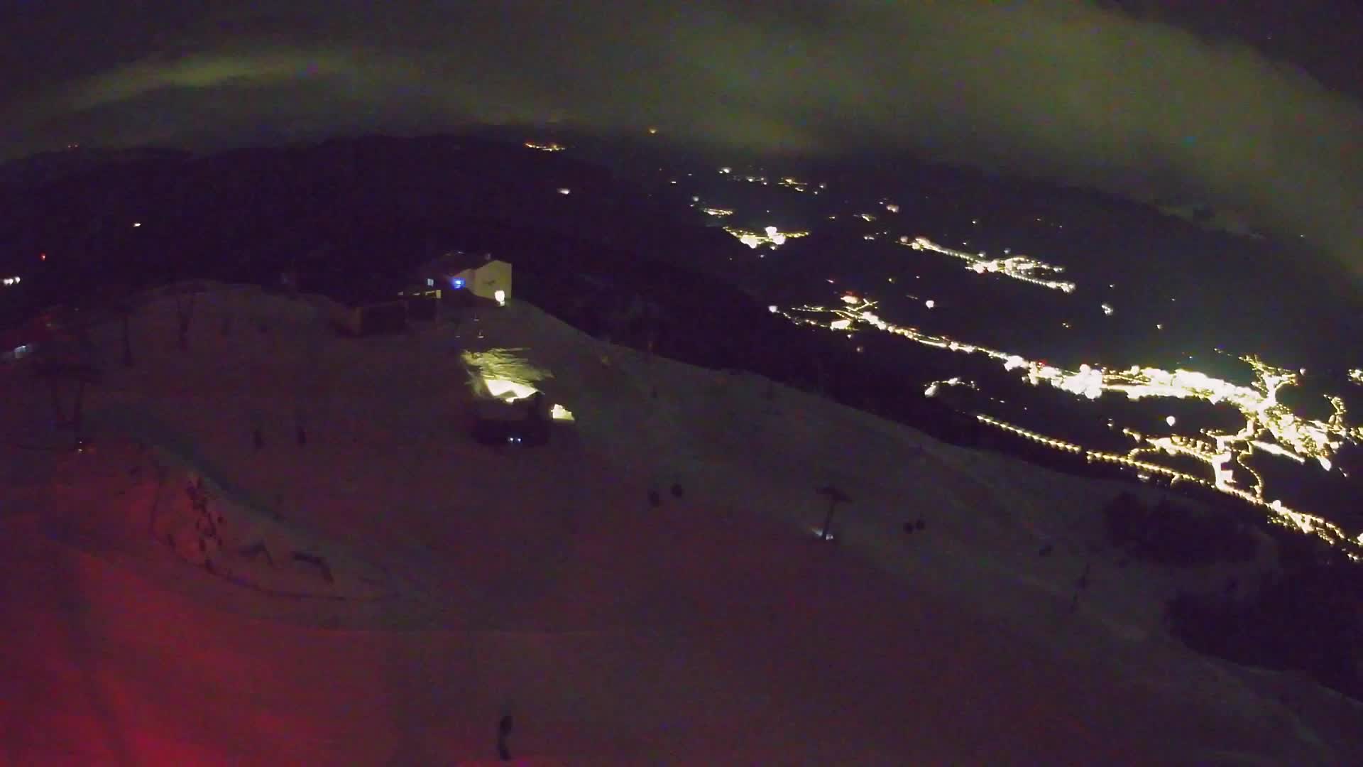 Kronplatz peak Ski resort | view to Bruneck