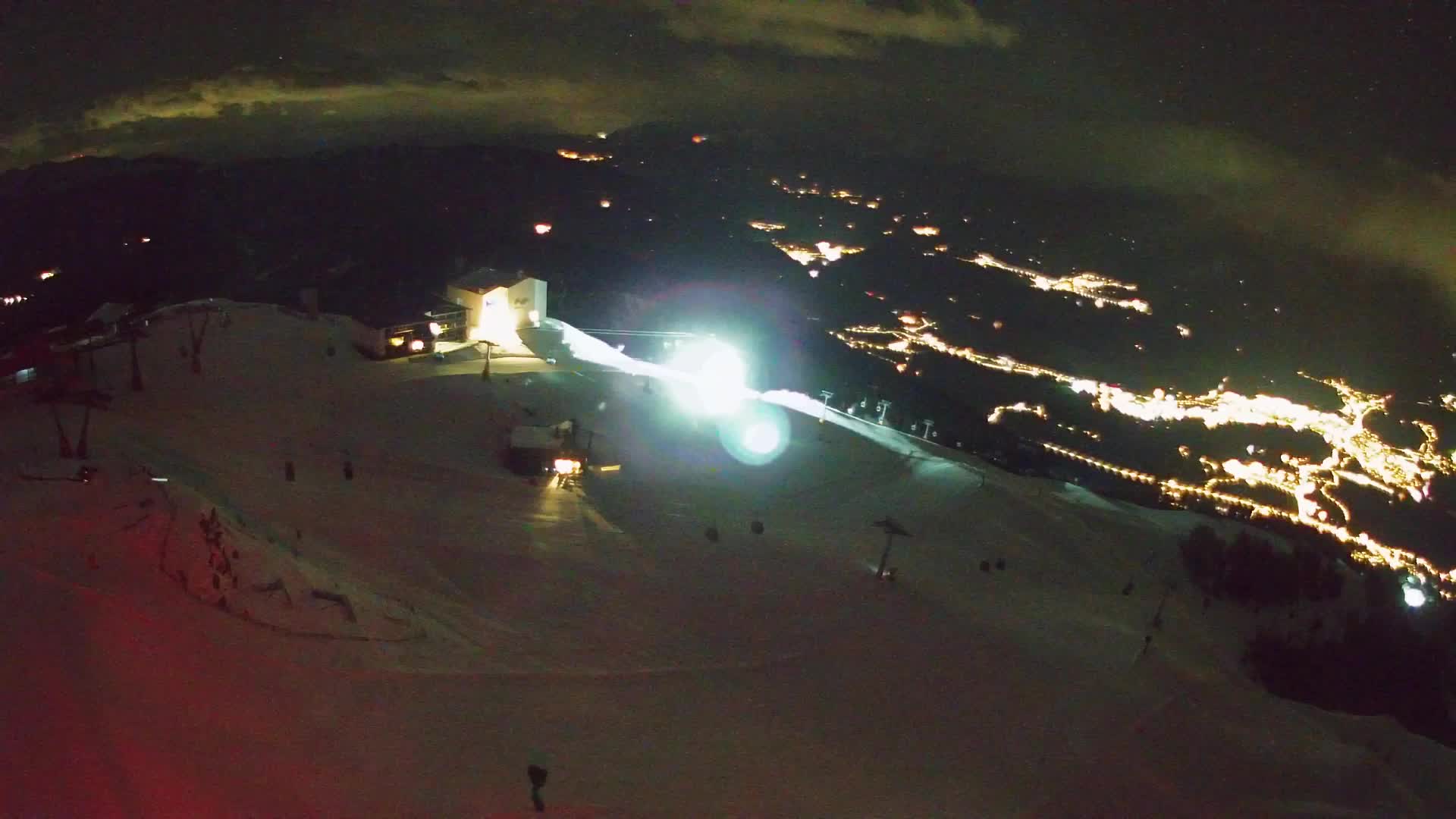 Smučišče Kronplatz – vrh | pogled na Bruneck