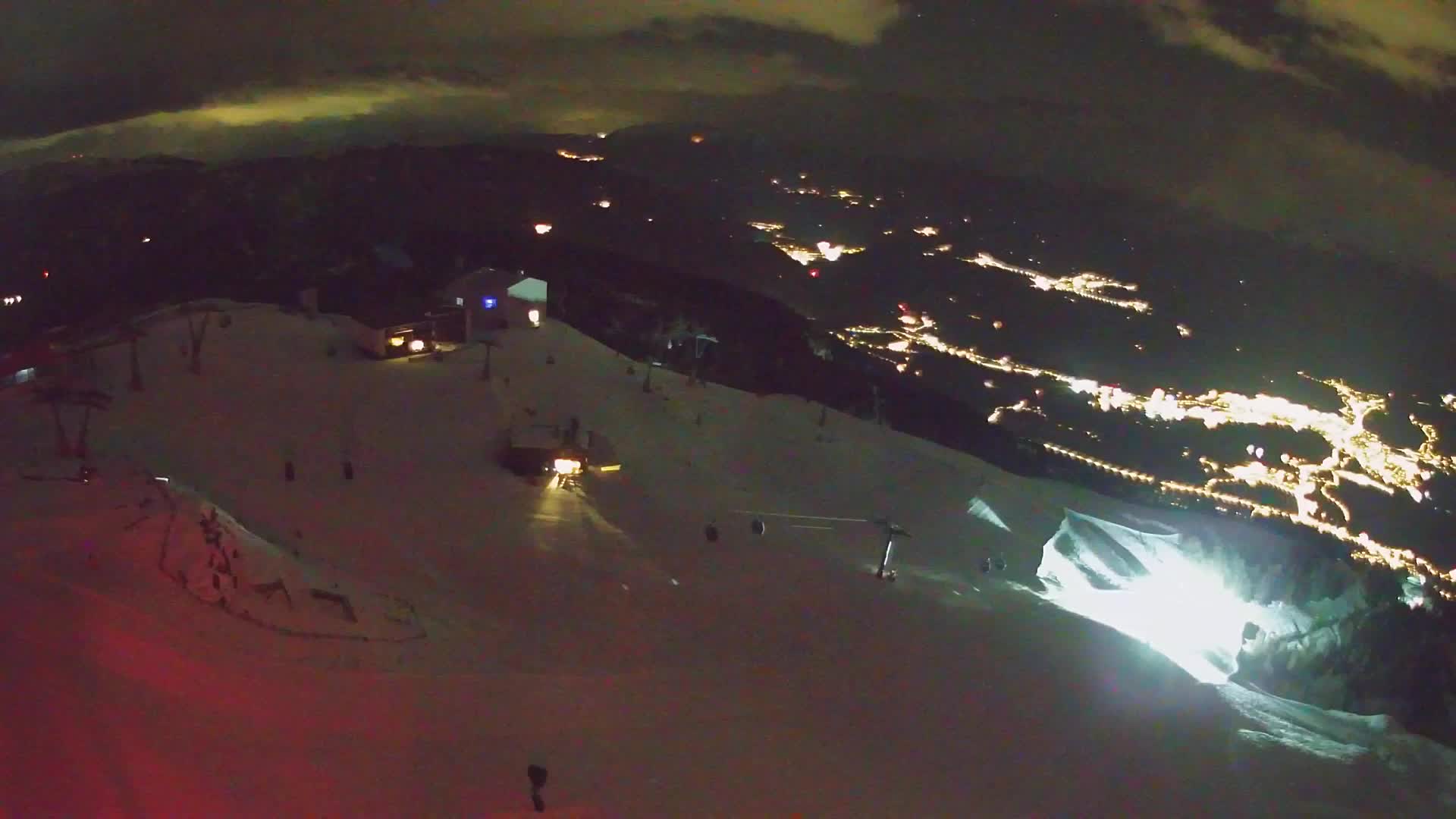 Kronplatz peak Ski resort | view to Bruneck