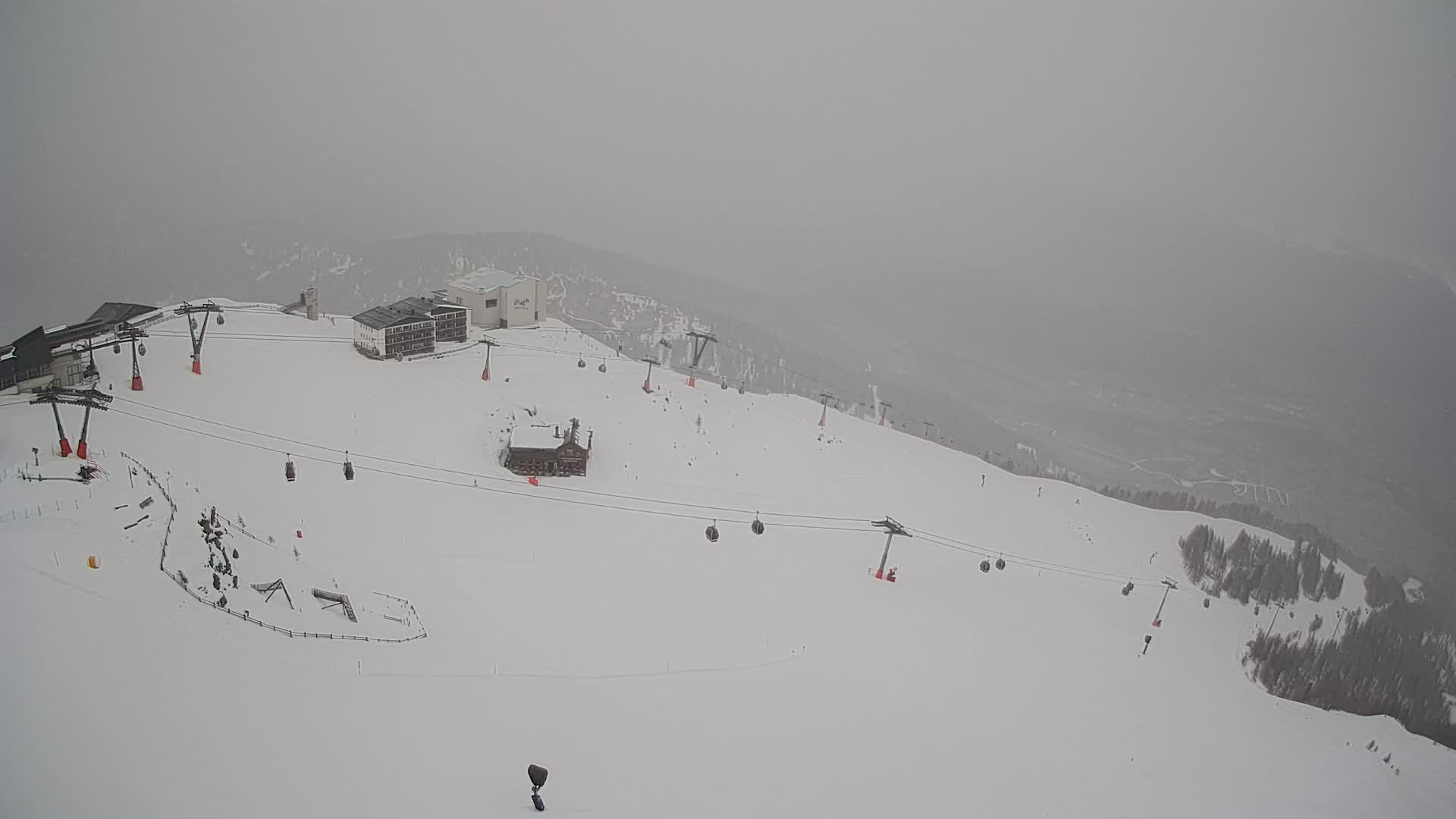 Smučišče Kronplatz – vrh | pogled na Bruneck