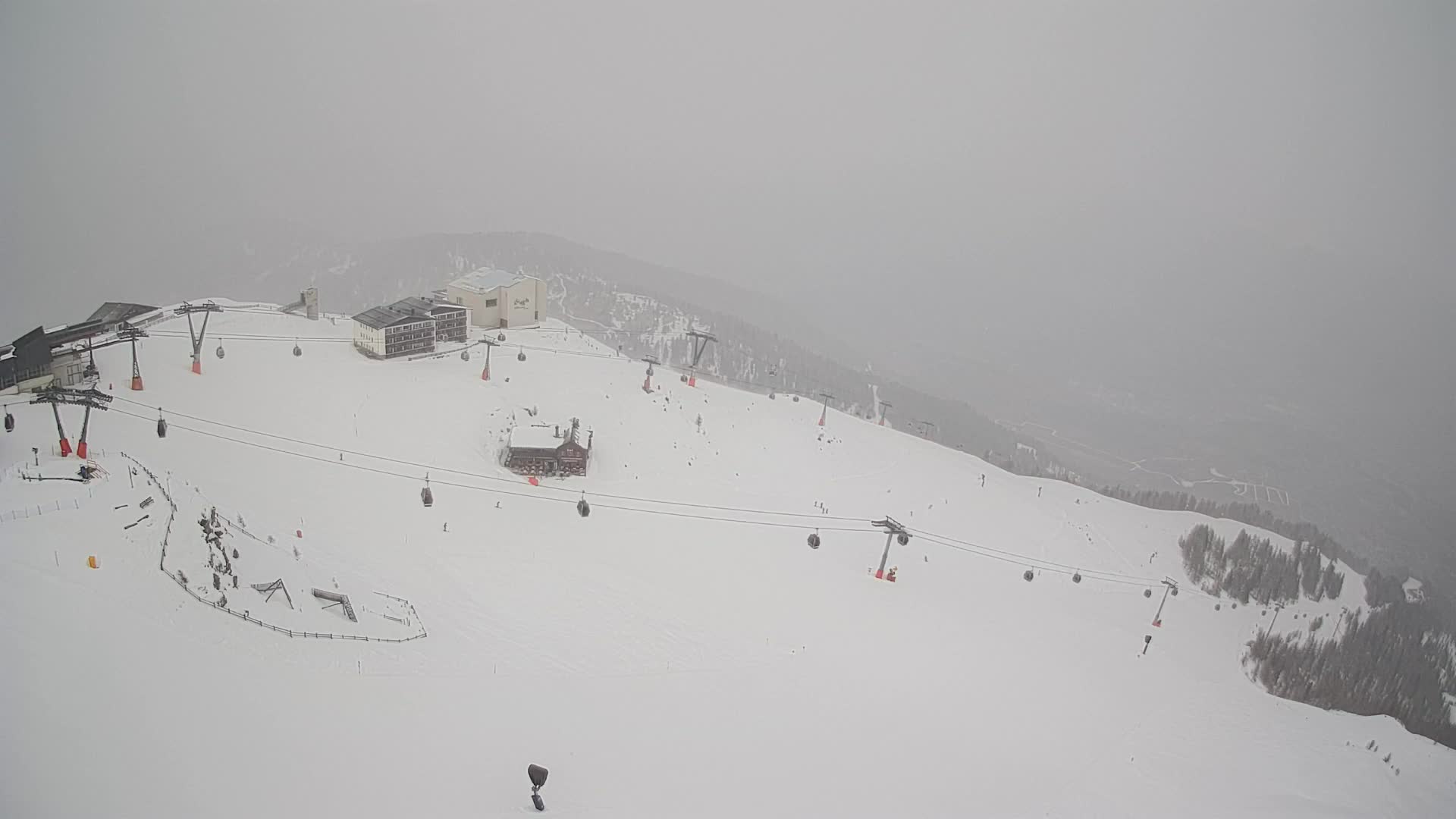 Stazione sciistica di Plan de Corones | vista su Brunico