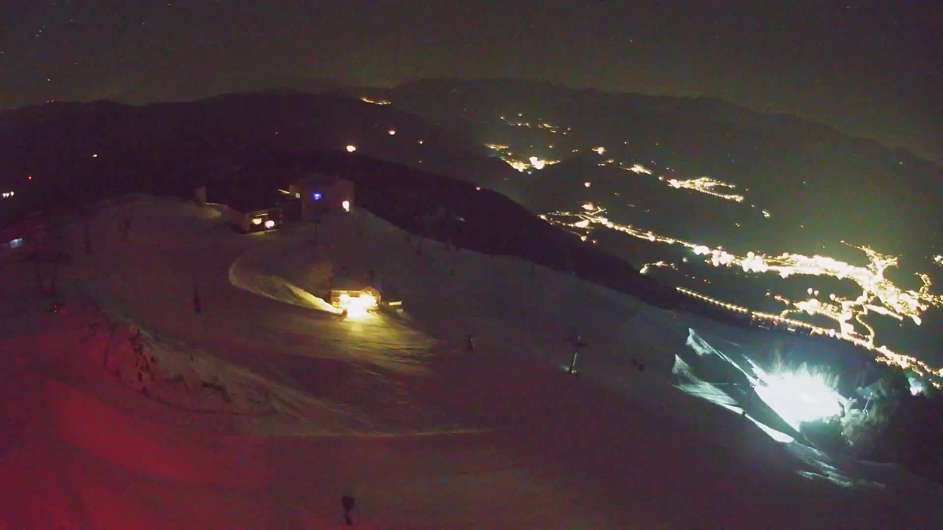 Kronplatz peak Ski resort | view to Bruneck