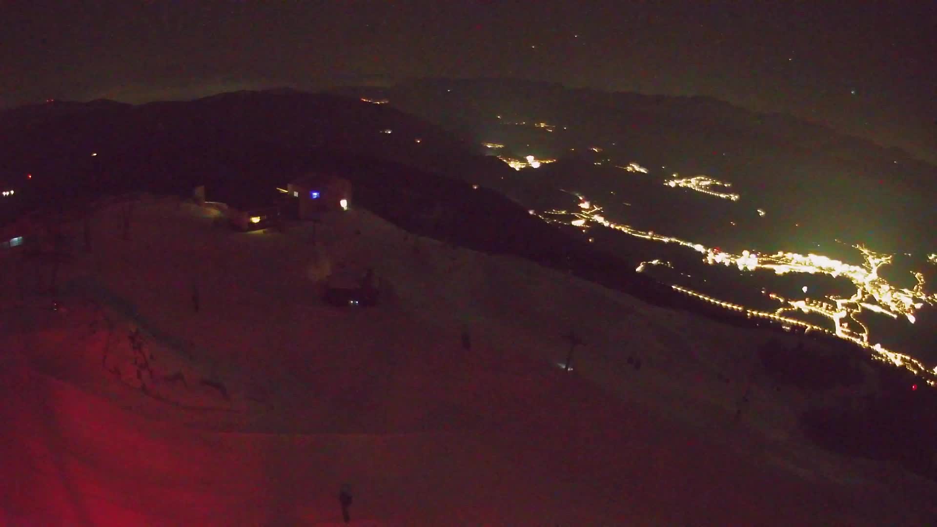 Kronplatz peak Ski resort | view to Bruneck