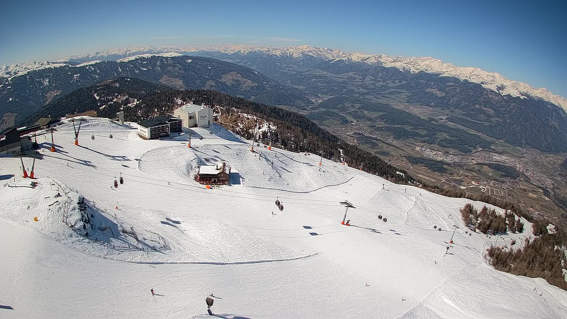 Skijalište Kronplatz – vrh | pogled na Bruneck