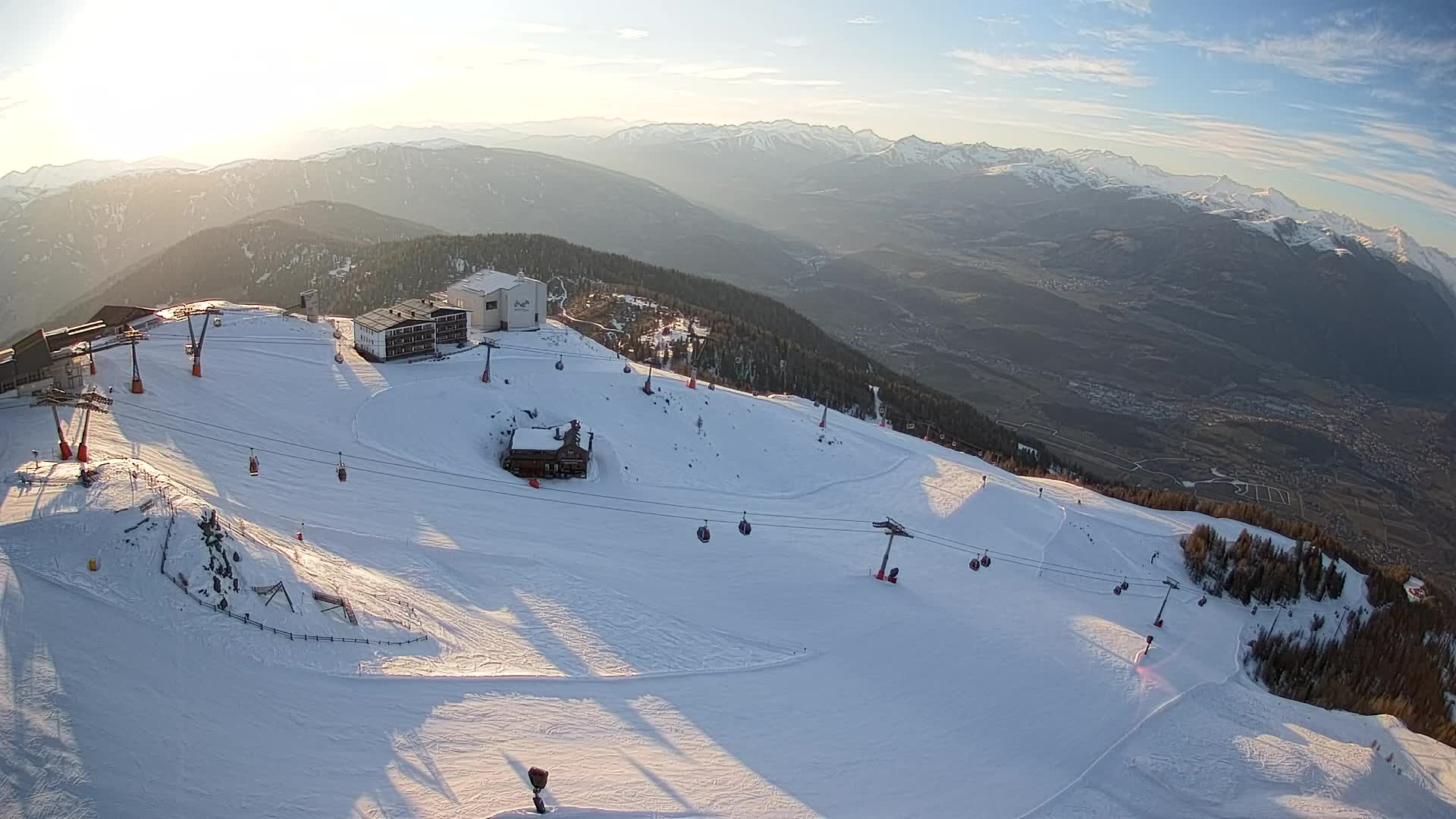 Smučišče Kronplatz – vrh | pogled na Bruneck