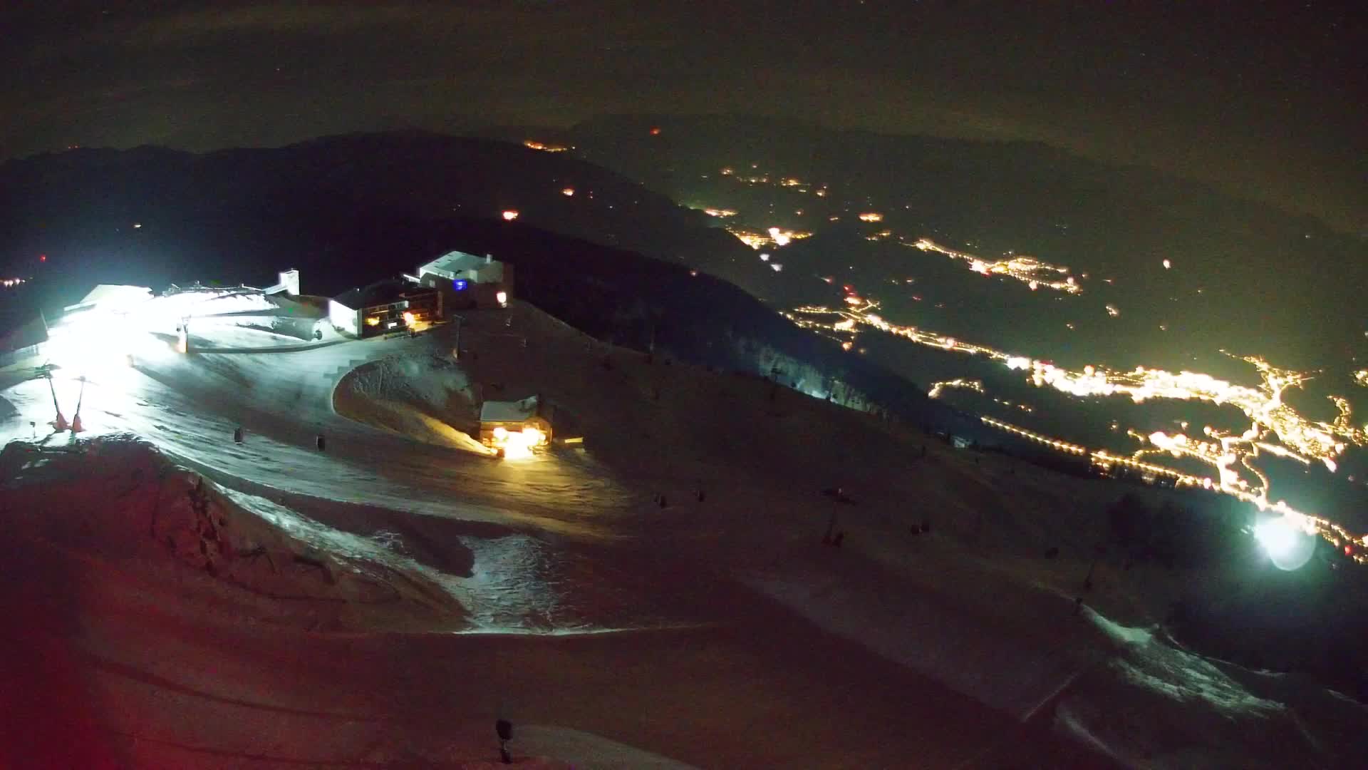 Skigebiet Kronplatz Gipfel | Blick auf Bruneck