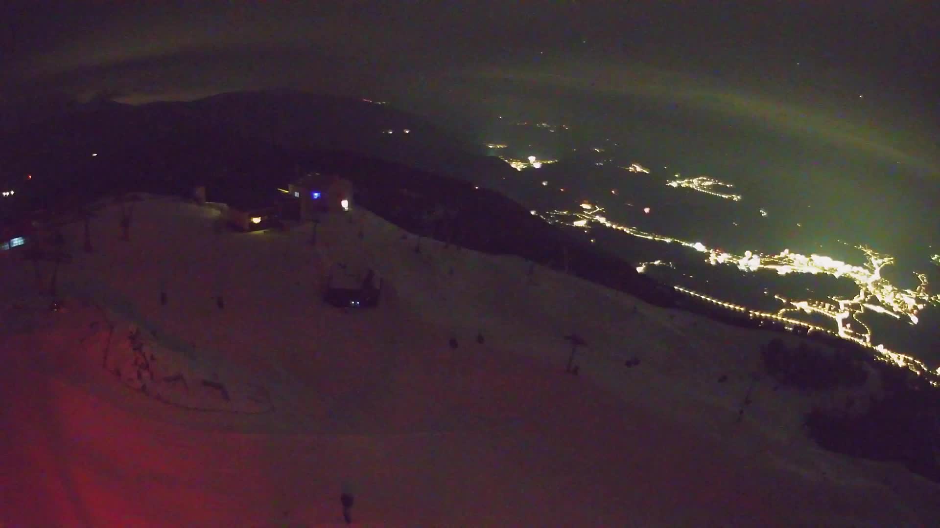 Skigebiet Kronplatz Gipfel | Blick auf Bruneck