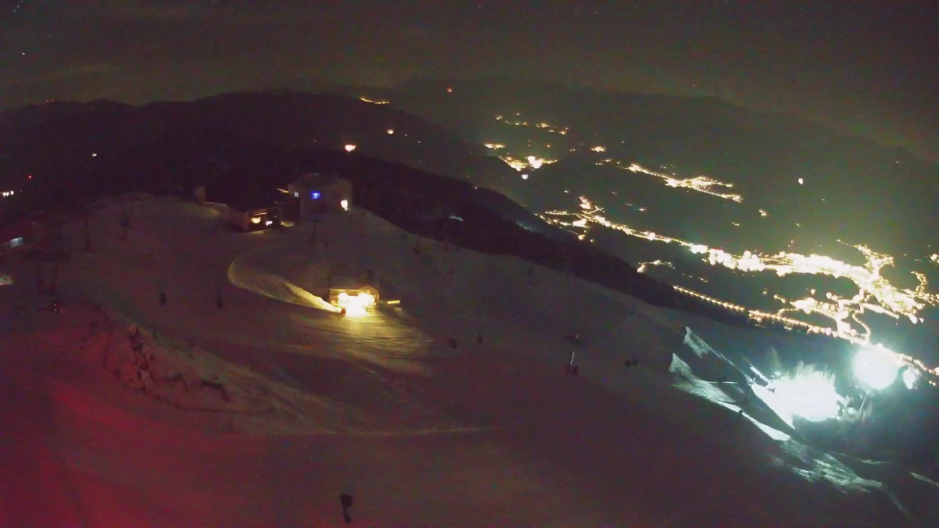 Kronplatz peak Ski resort | view to Bruneck