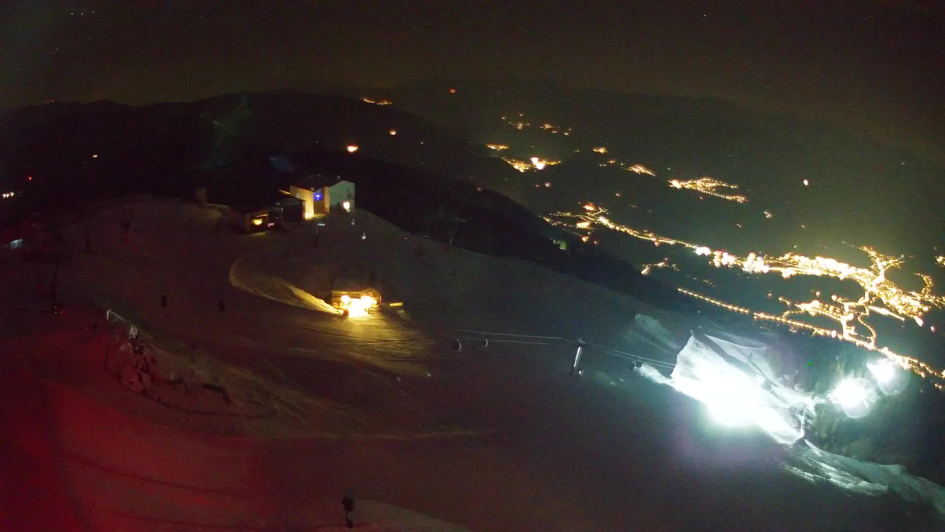 Skigebiet Kronplatz Gipfel | Blick auf Bruneck