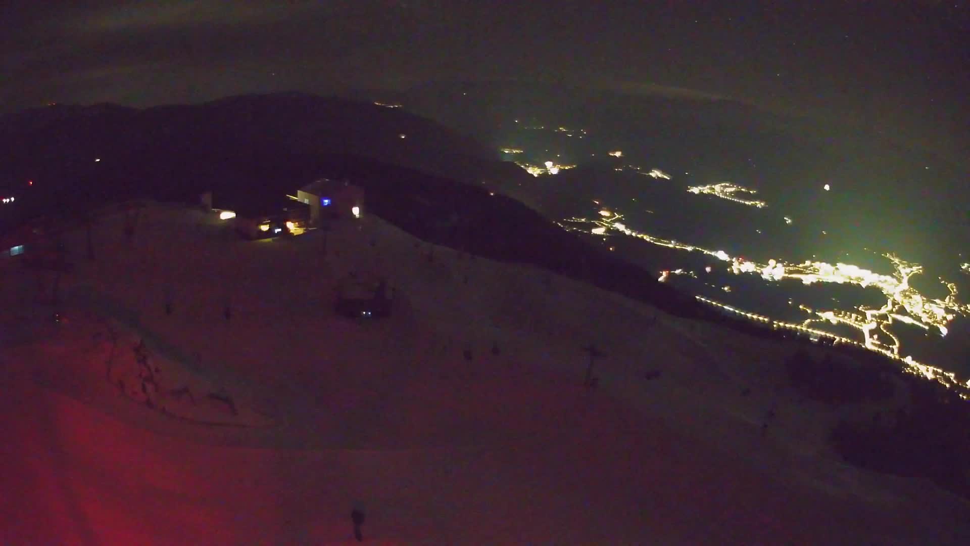 Kronplatz peak Ski resort | view to Bruneck