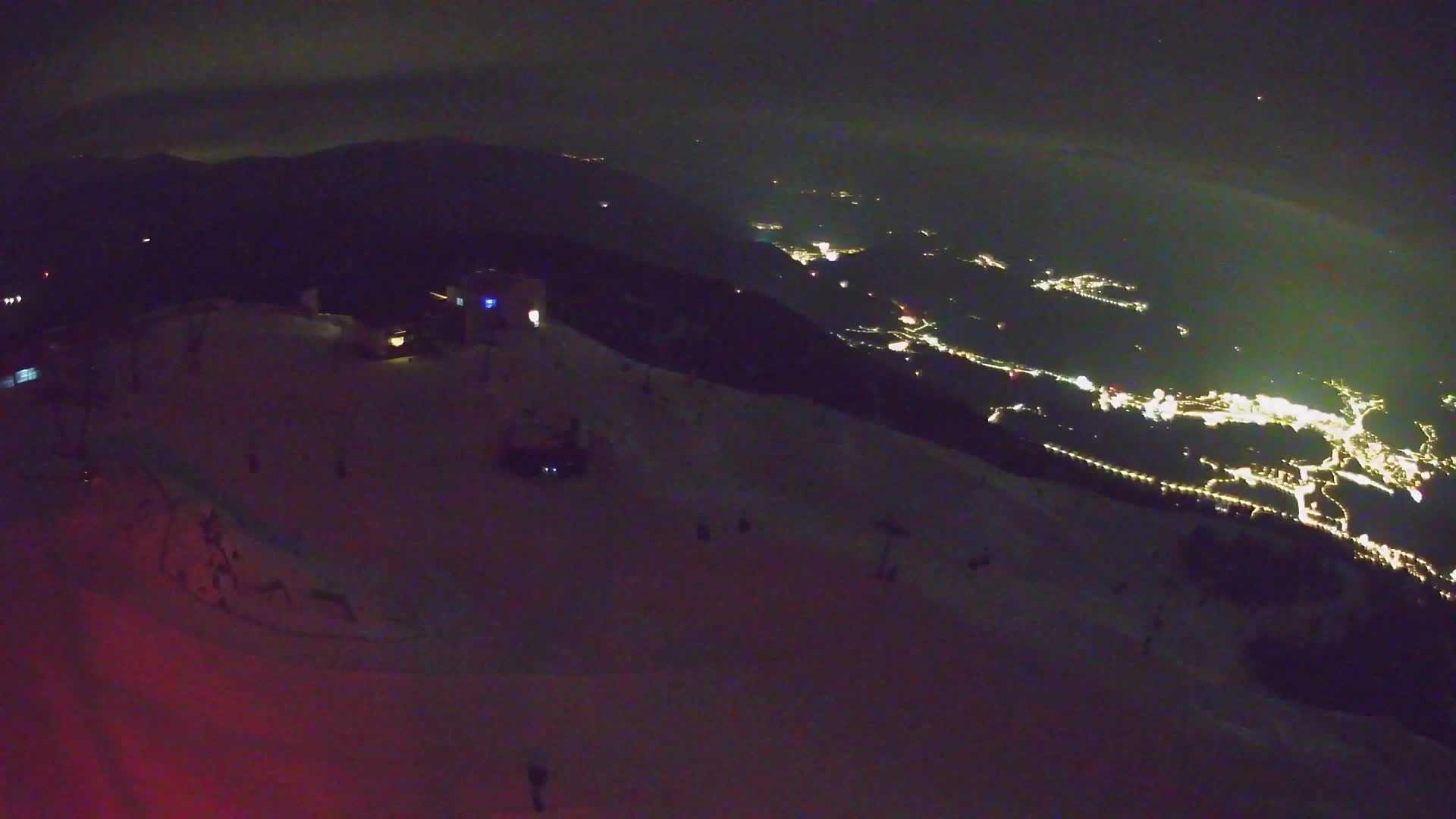 Kronplatz peak Ski resort | view to Bruneck
