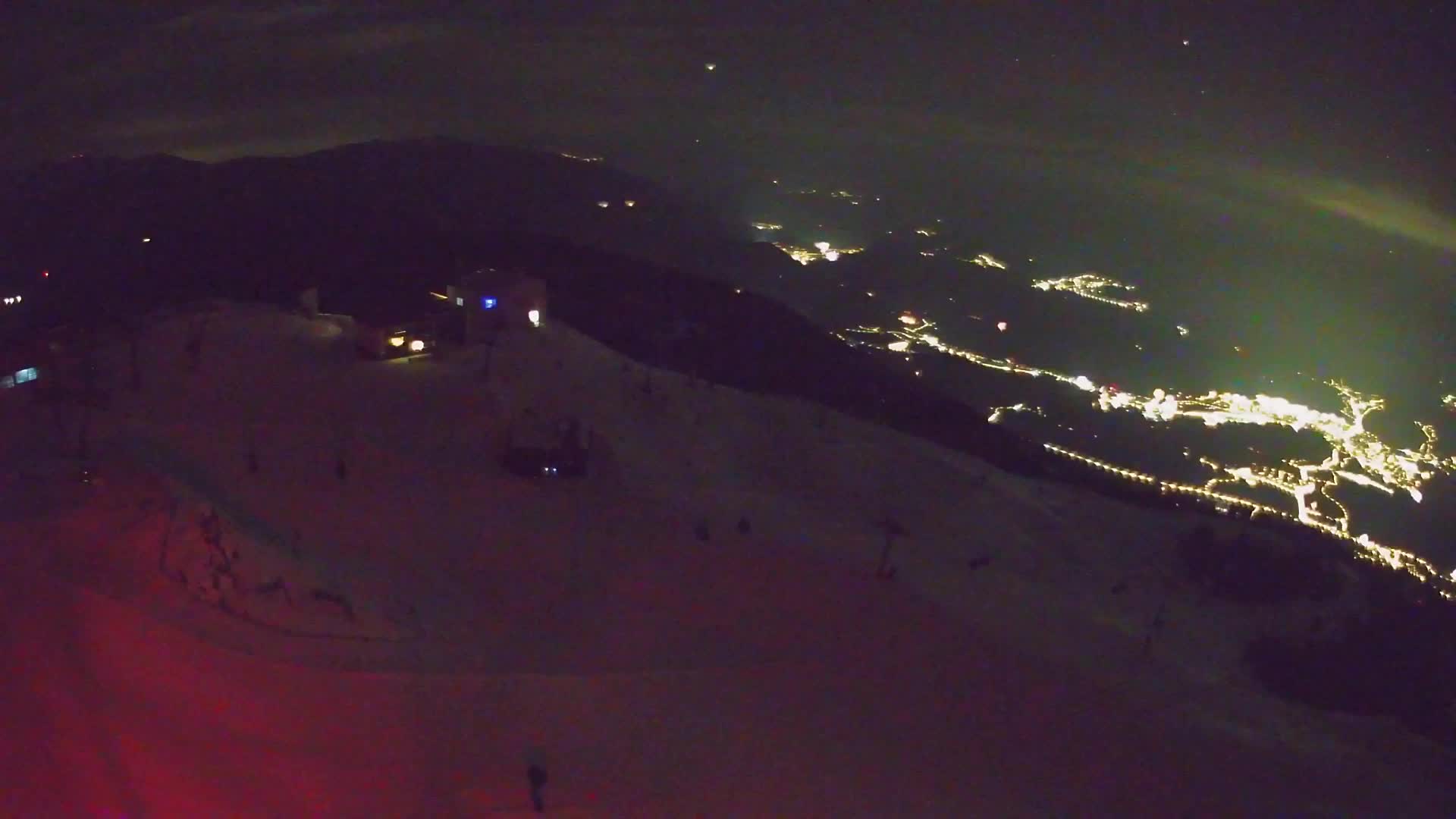 Kronplatz peak Ski resort | view to Bruneck