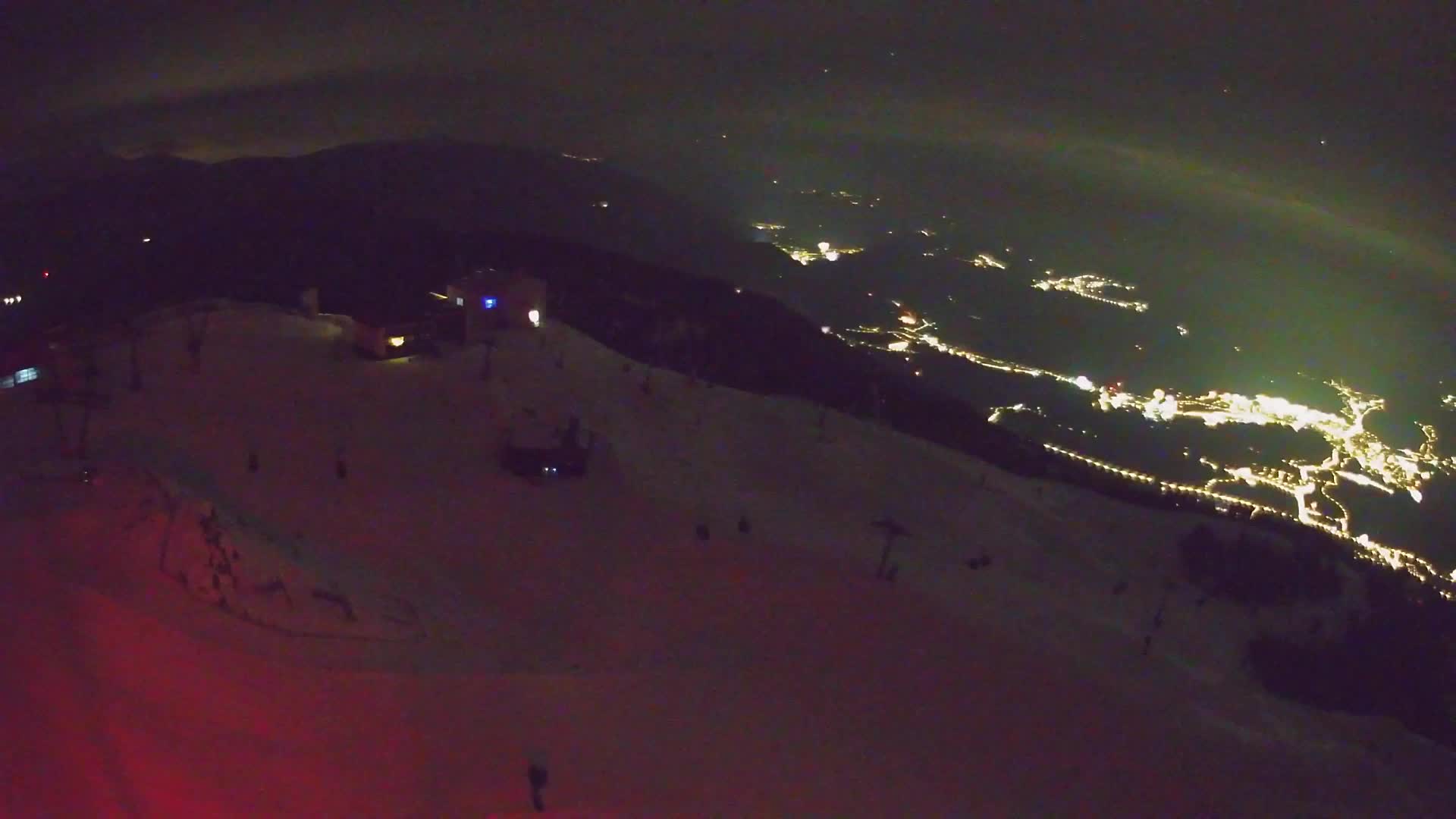 Skigebiet Kronplatz Gipfel | Blick auf Bruneck