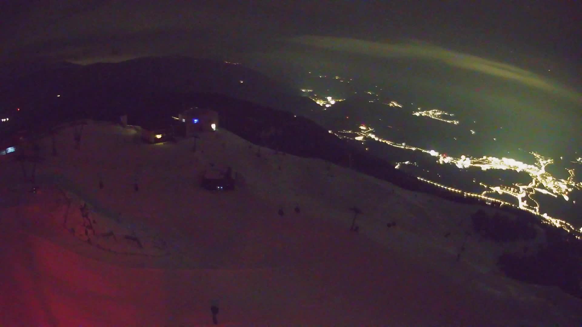 Kronplatz peak Ski resort | view to Bruneck