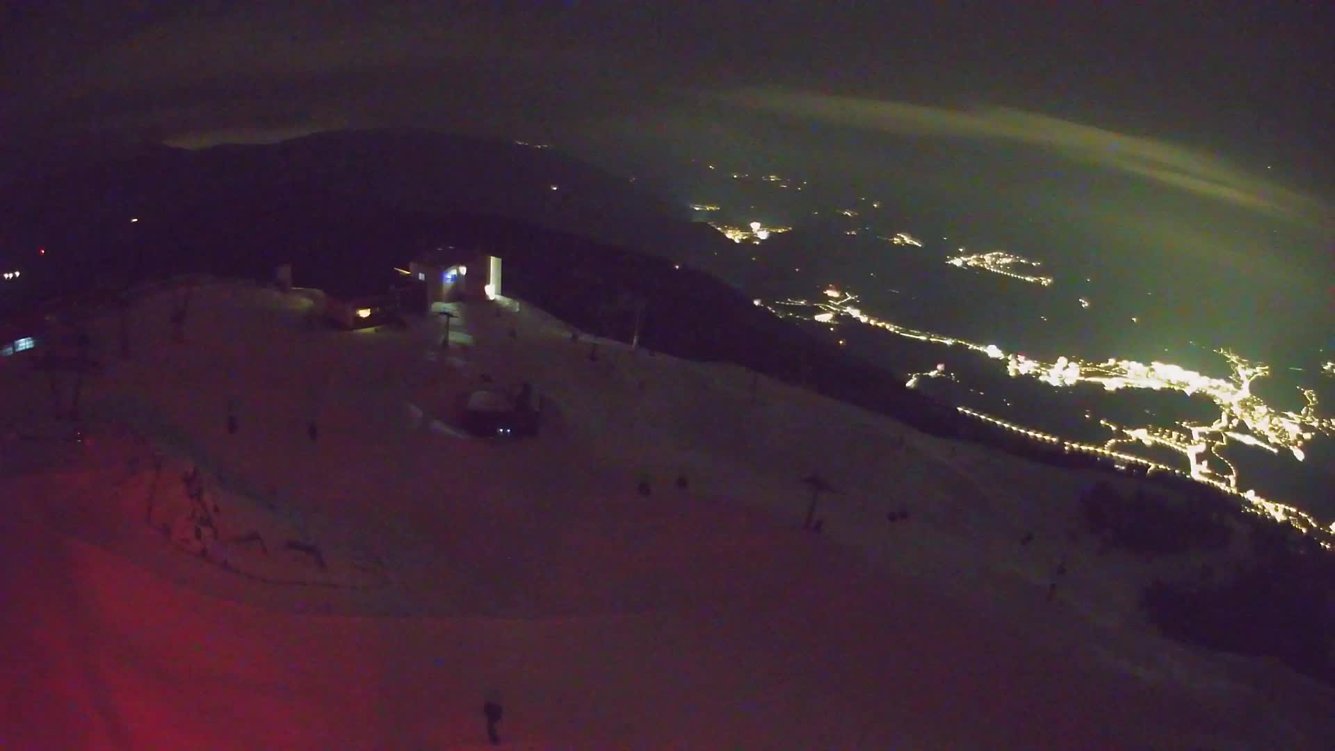 Smučišče Kronplatz – vrh | pogled na Bruneck