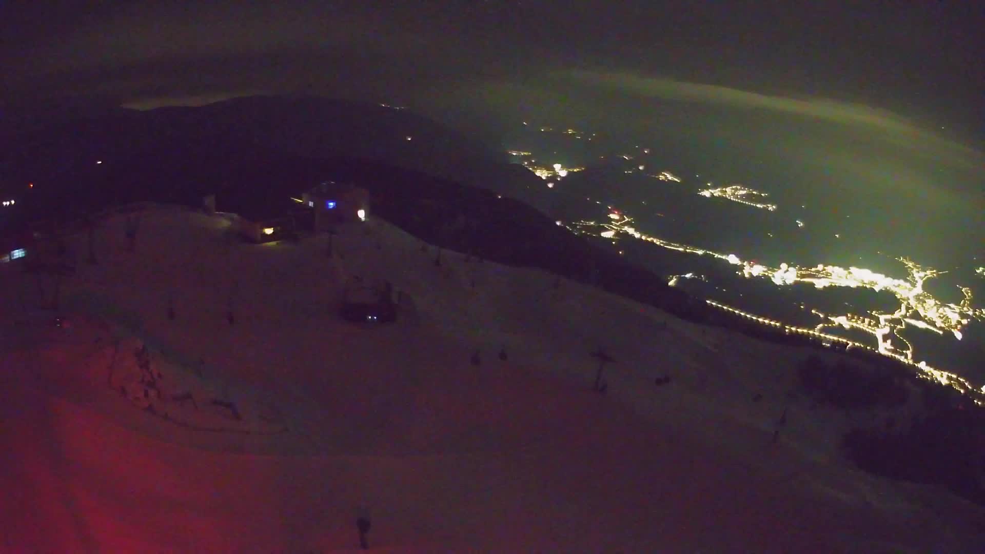 Kronplatz peak Ski resort | view to Bruneck