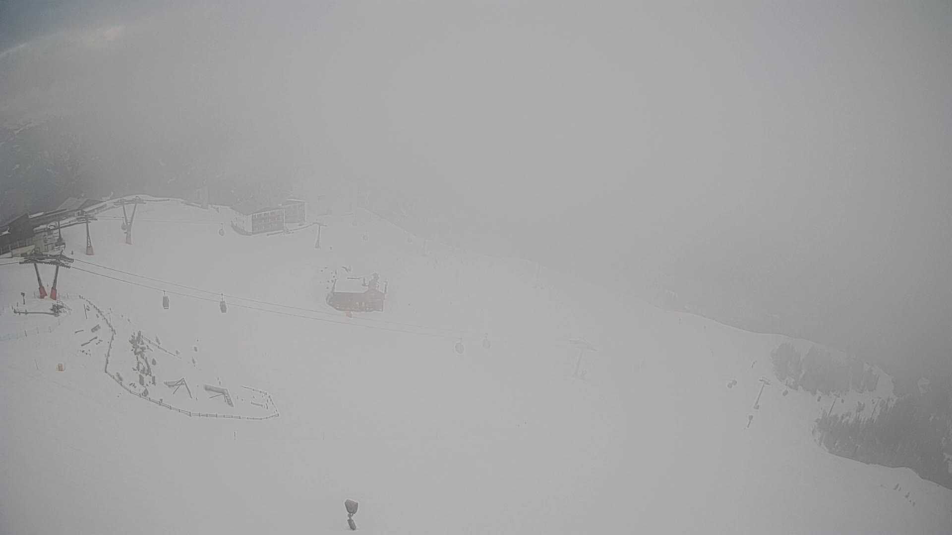 Station de ski Kronplatz sommet | vue sur Brunico