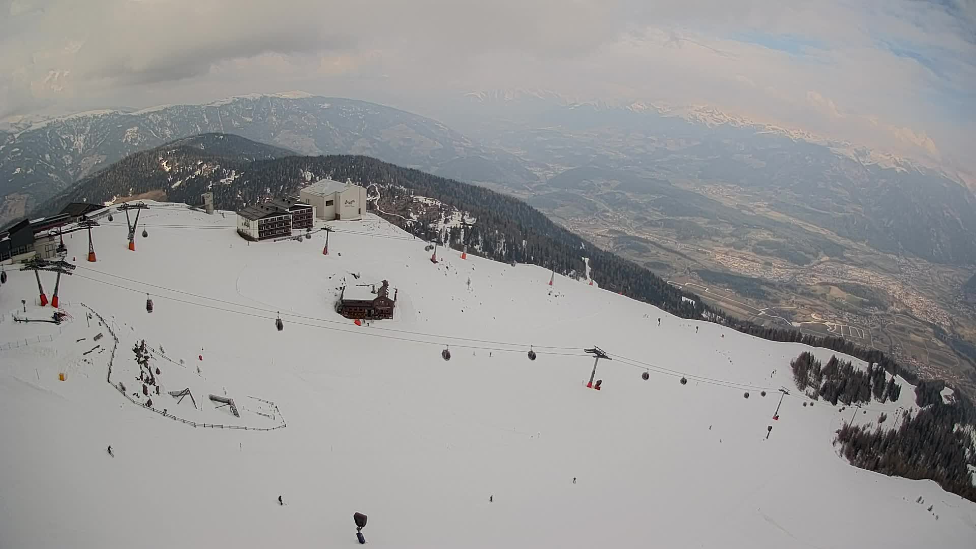 Skijalište Kronplatz – vrh | pogled na Bruneck