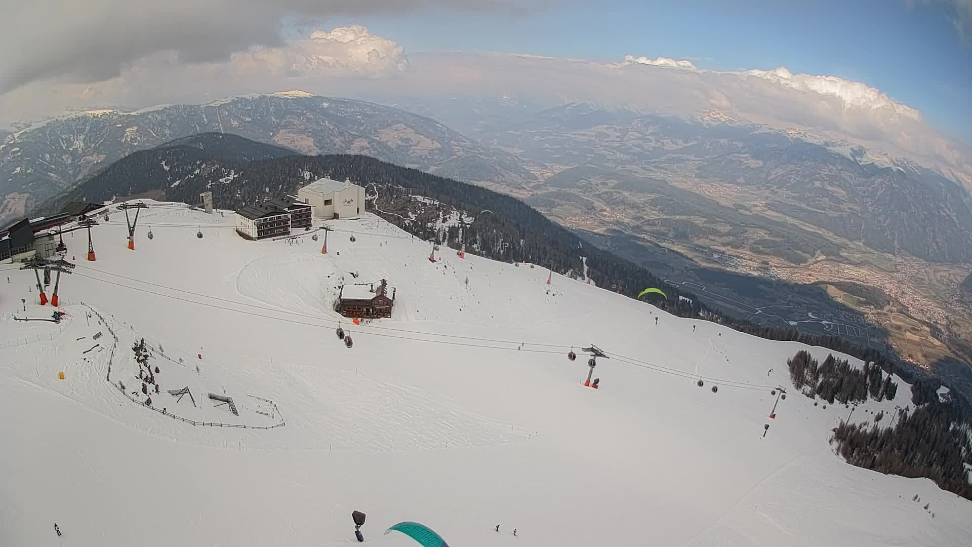 Skijalište Kronplatz – vrh | pogled na Bruneck