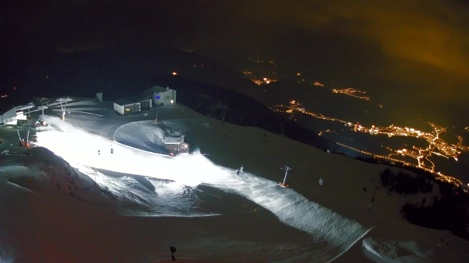 Smučišče Kronplatz – vrh | pogled na Bruneck