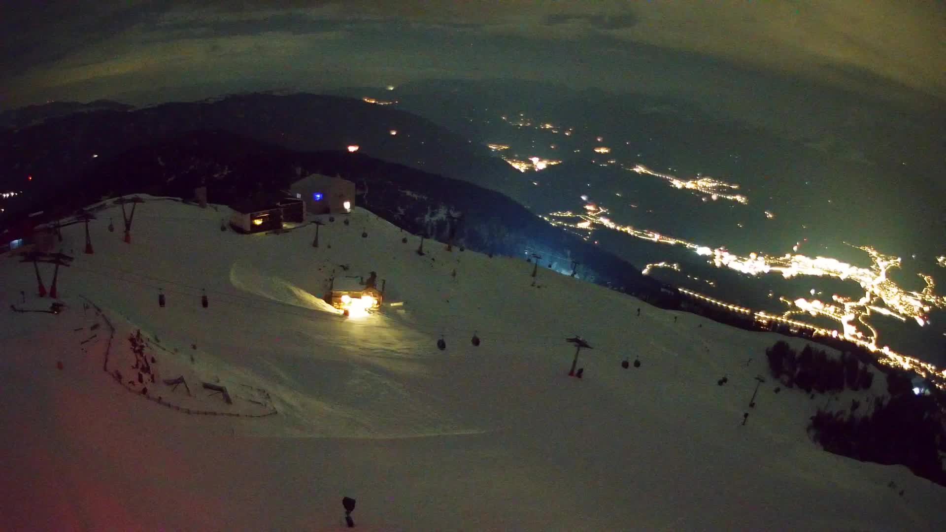 Stazione sciistica di Plan de Corones | vista su Brunico