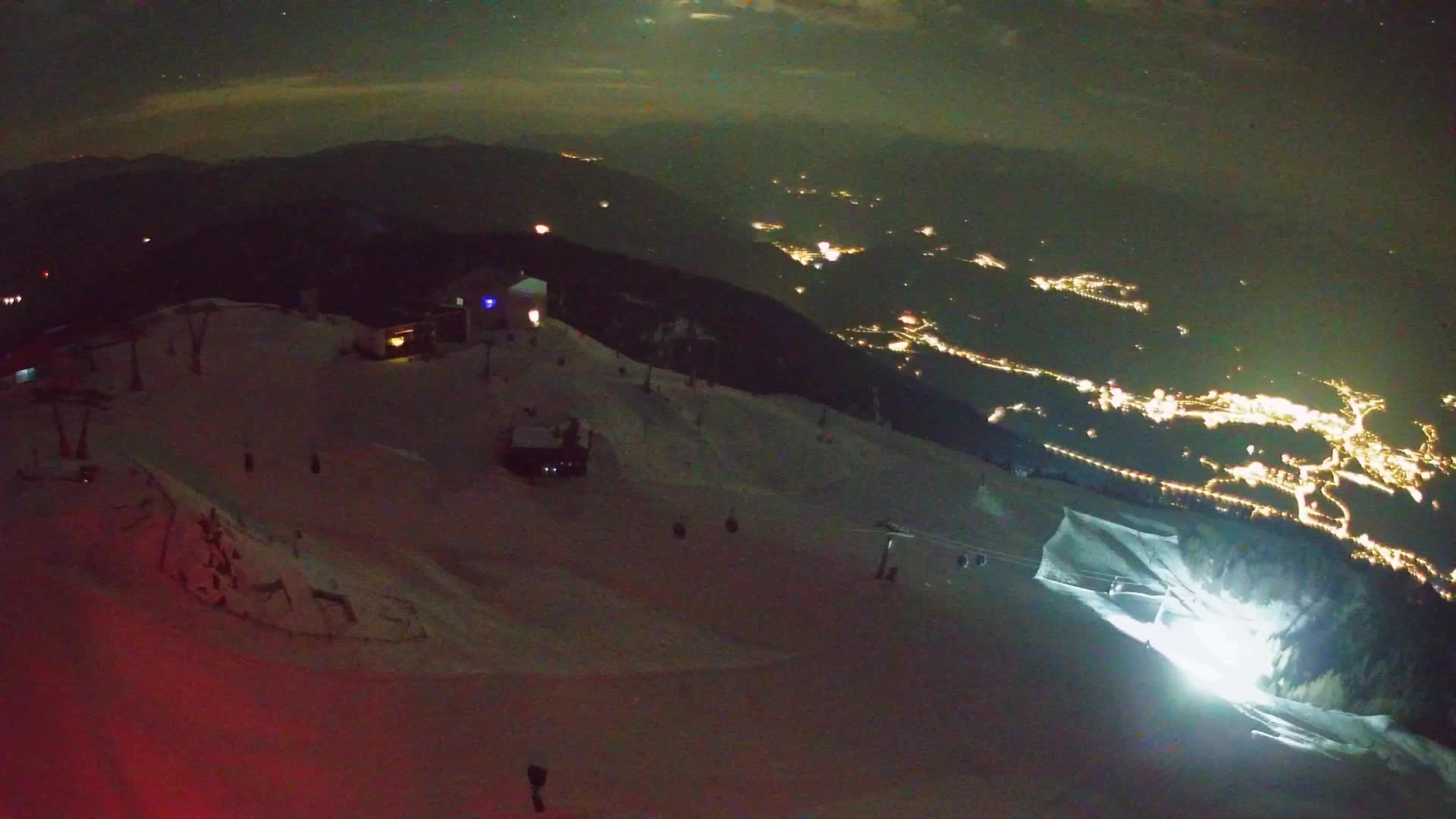 Kronplatz peak Ski resort | view to Bruneck