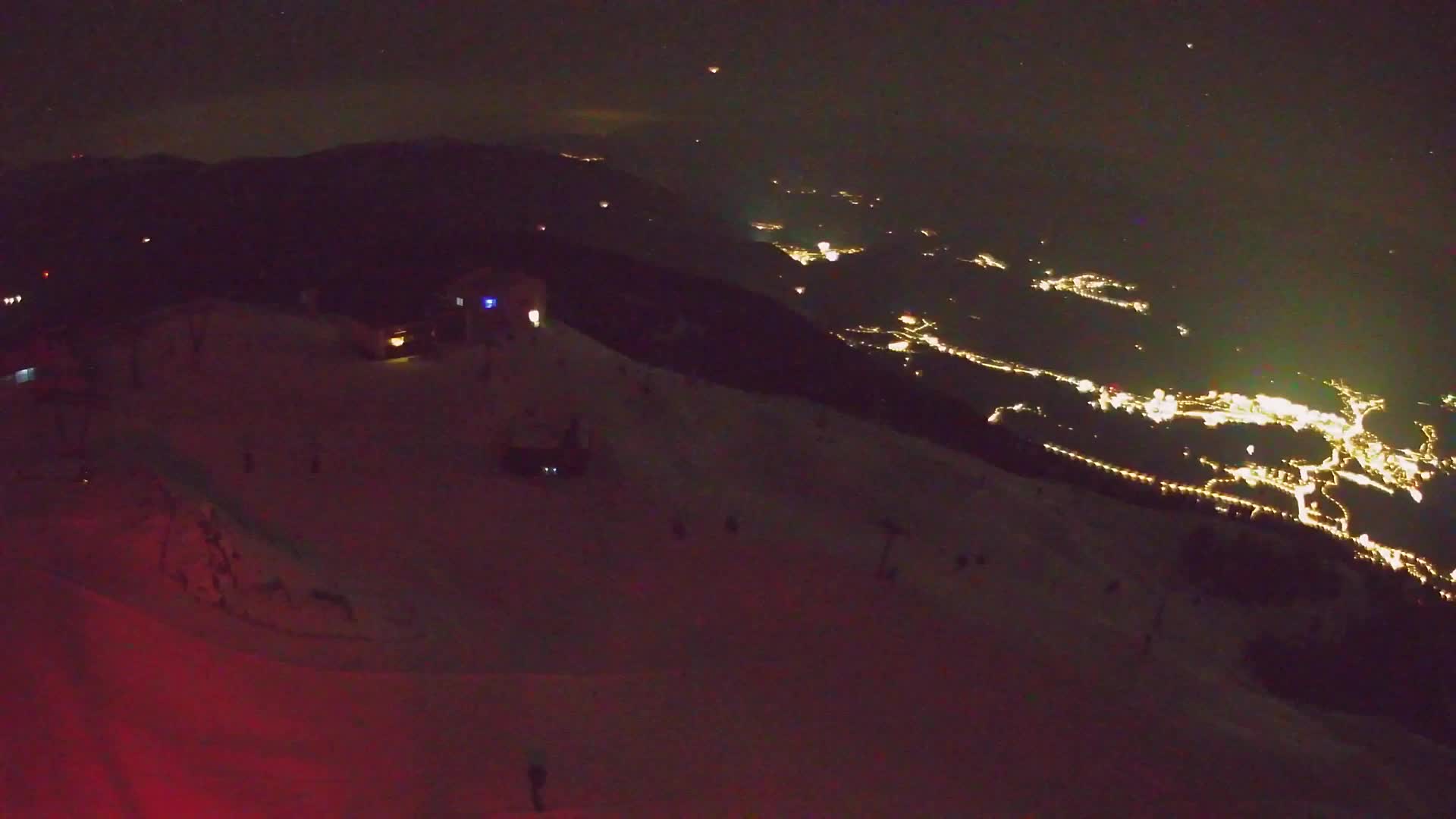 Stazione sciistica di Plan de Corones | vista su Brunico