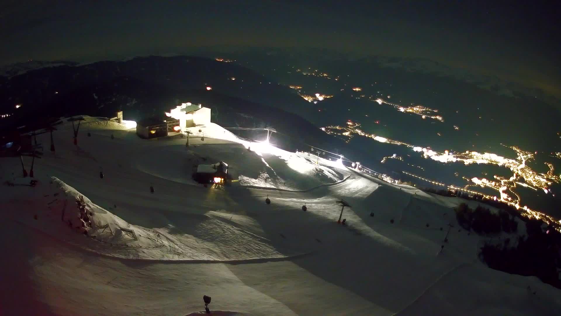 Smučišče Kronplatz – vrh | pogled na Bruneck