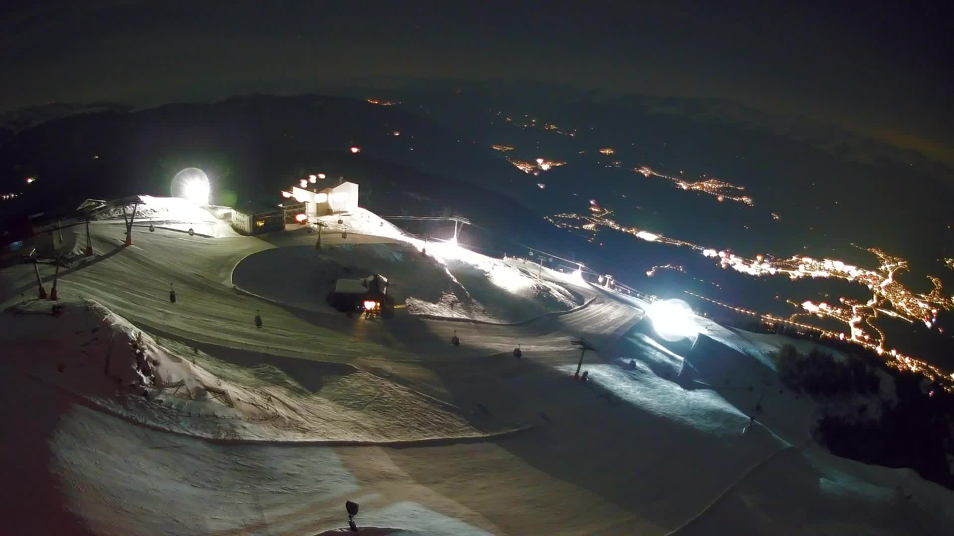 Smučišče Kronplatz – vrh | pogled na Bruneck