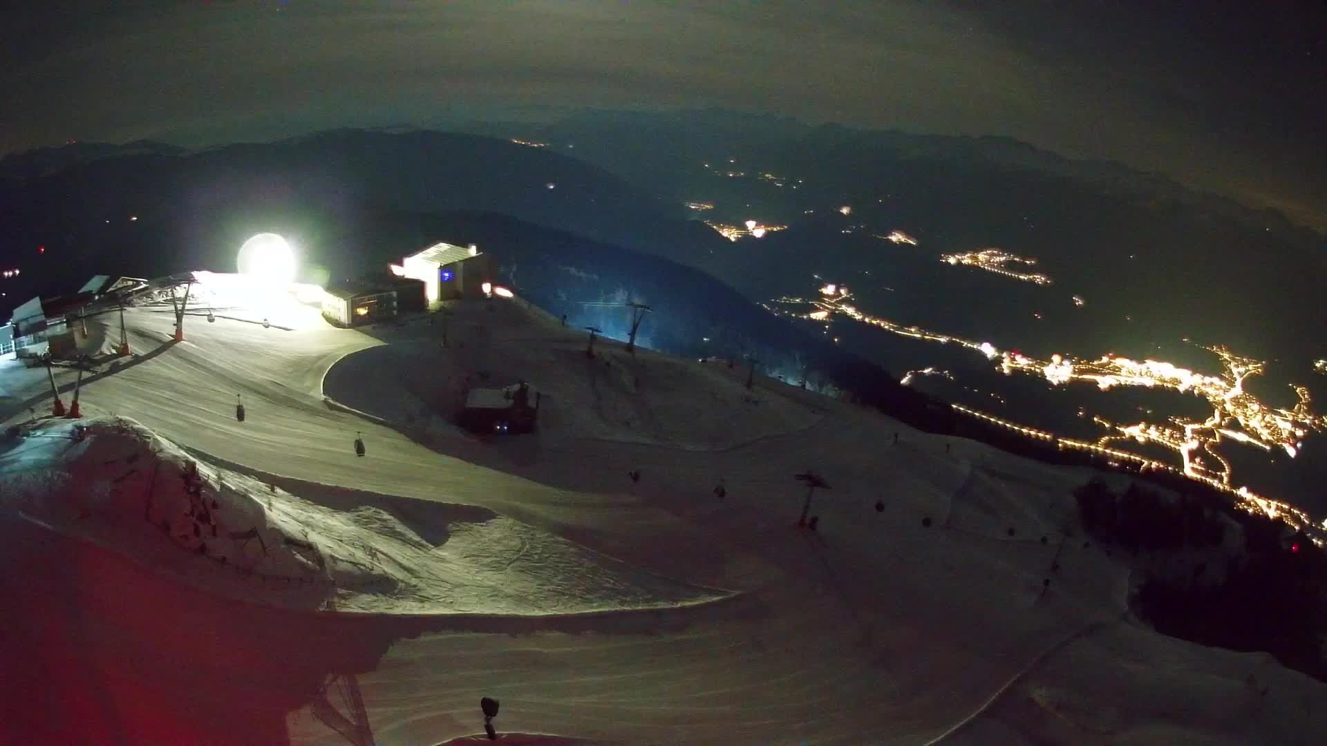 Smučišče Kronplatz – vrh | pogled na Bruneck