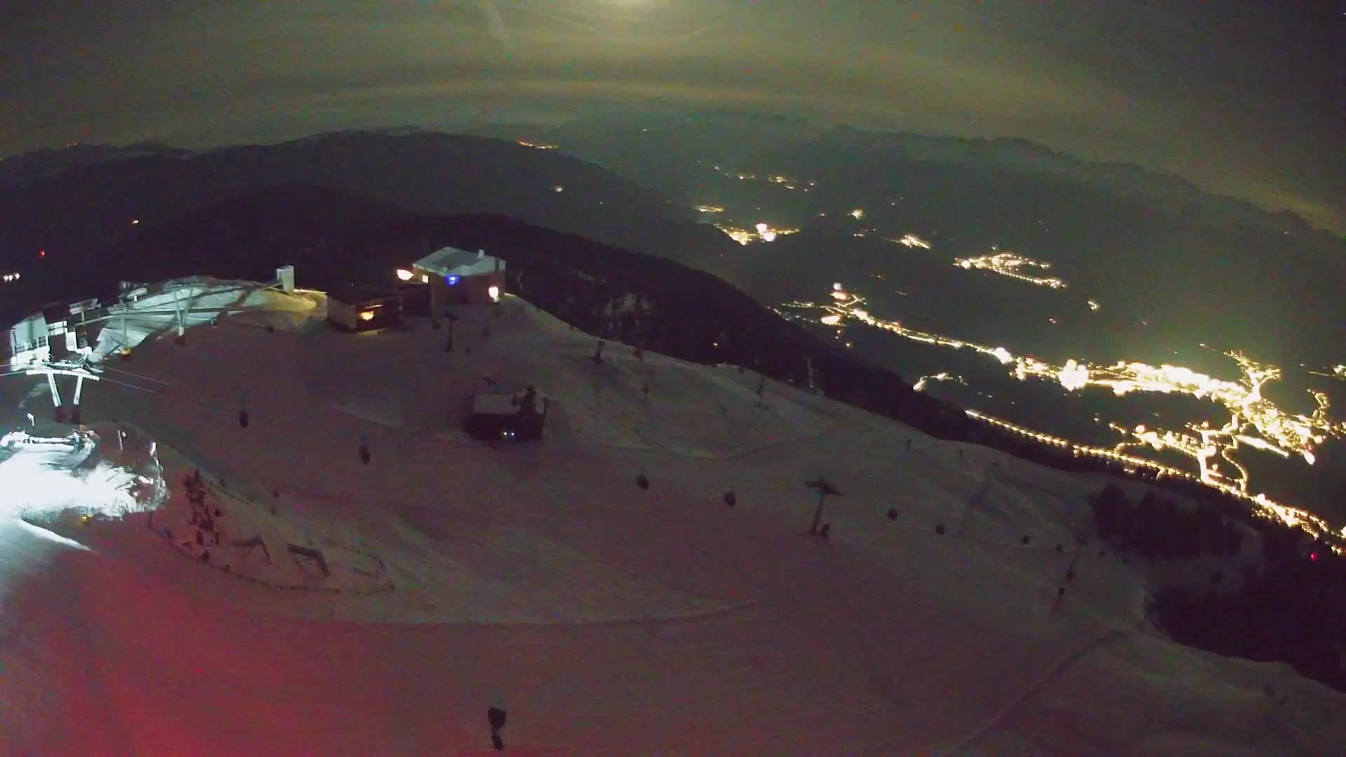 Smučišče Kronplatz – vrh | pogled na Bruneck