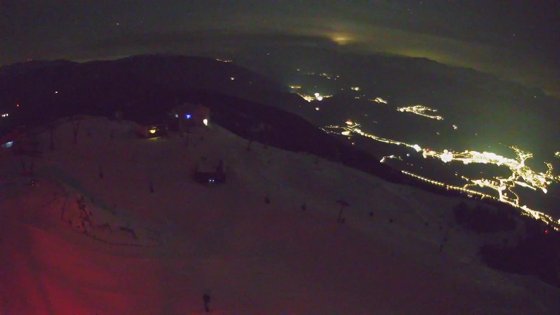 Skigebiet Kronplatz Gipfel | Blick auf Bruneck