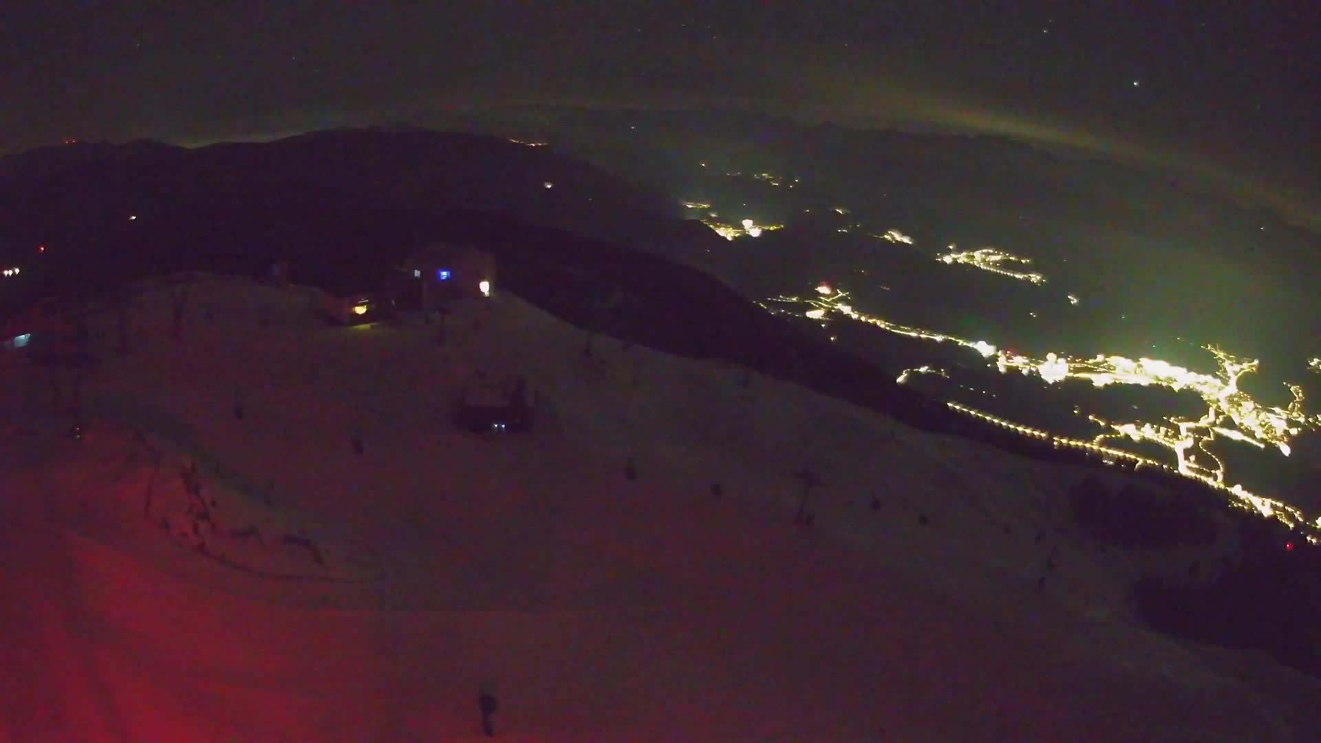 Stazione sciistica di Plan de Corones | vista su Brunico