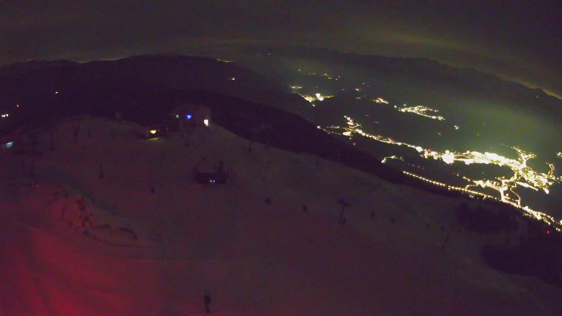 Skigebiet Kronplatz Gipfel | Blick auf Bruneck