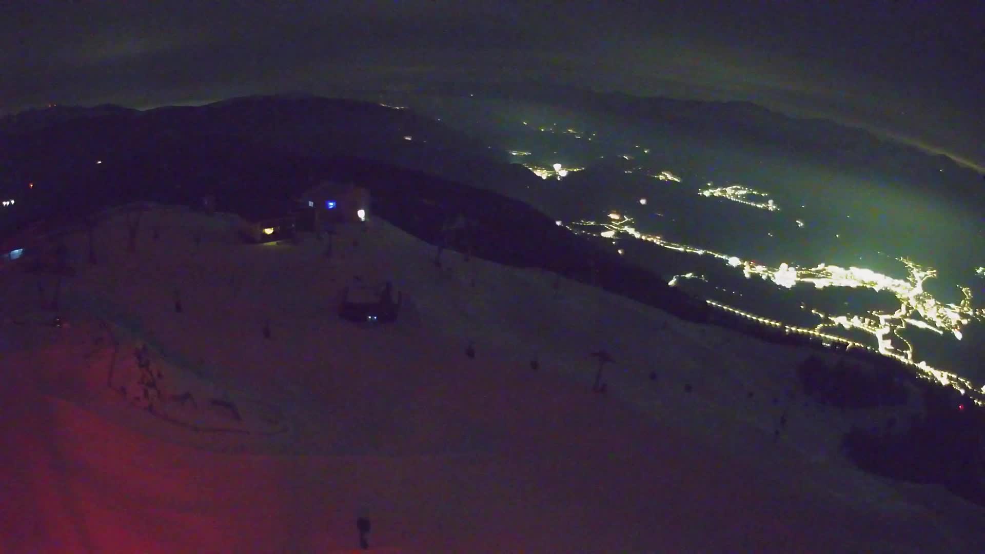 Station de ski Kronplatz sommet | vue sur Brunico