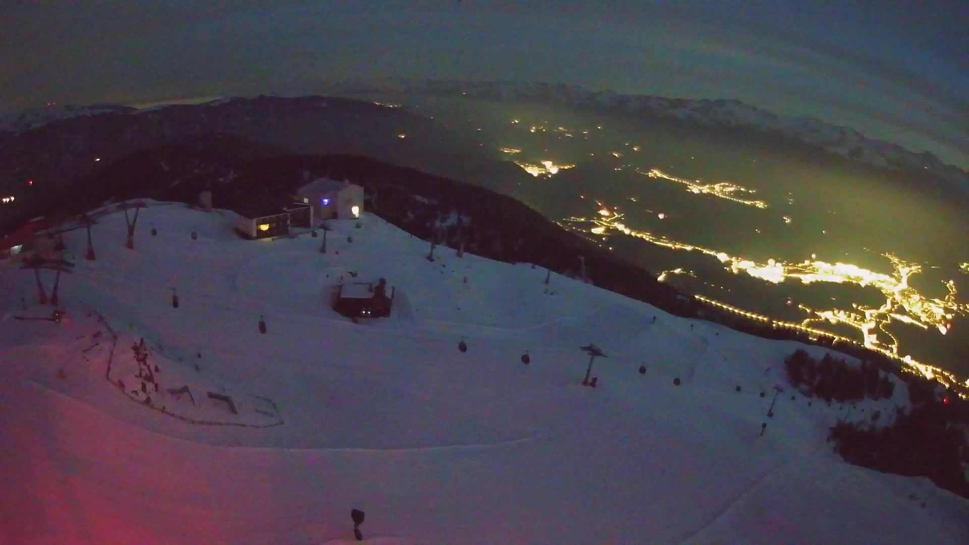 Smučišče Kronplatz – vrh | pogled na Bruneck