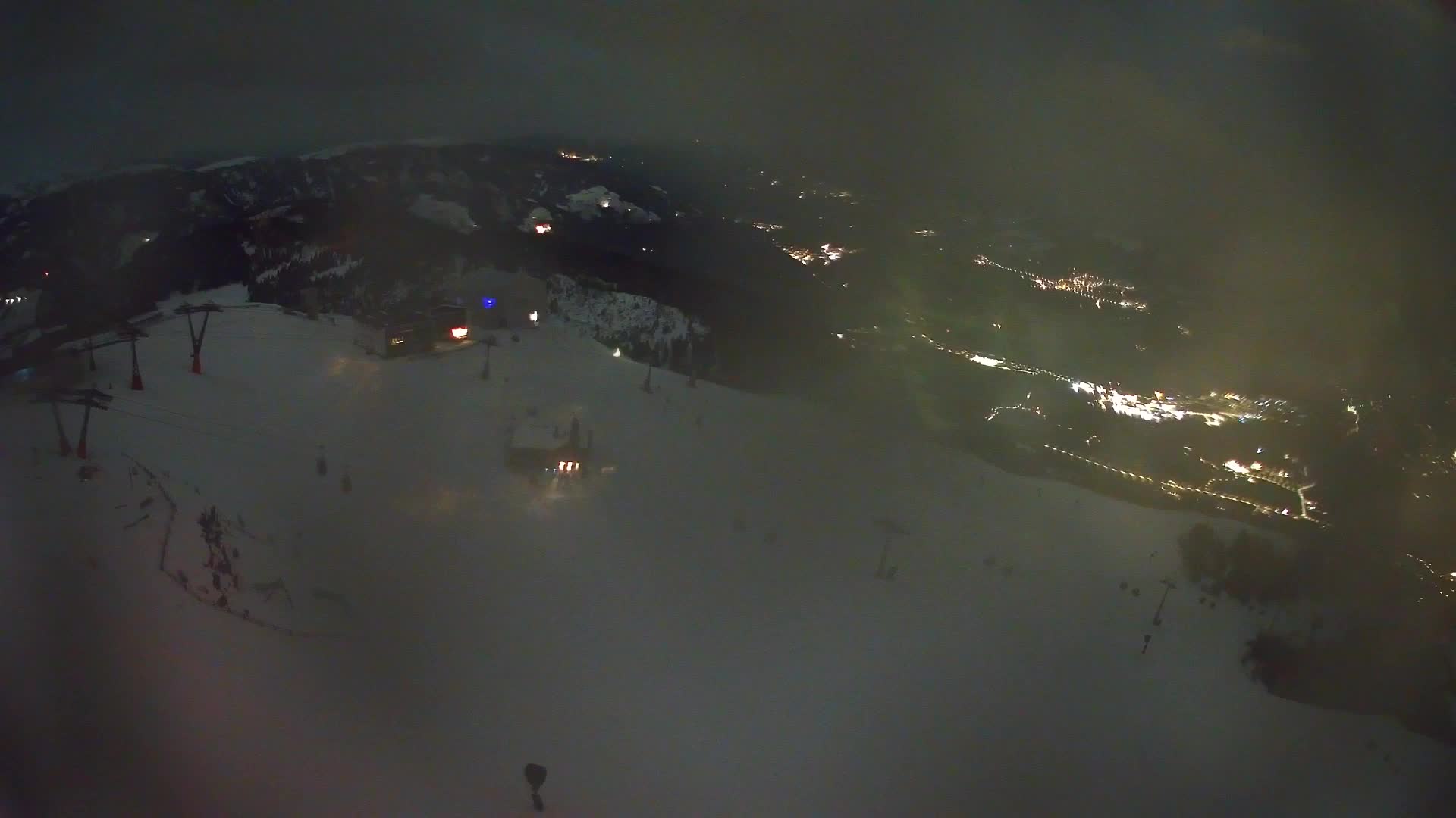 Kronplatz peak Ski resort | view to Bruneck