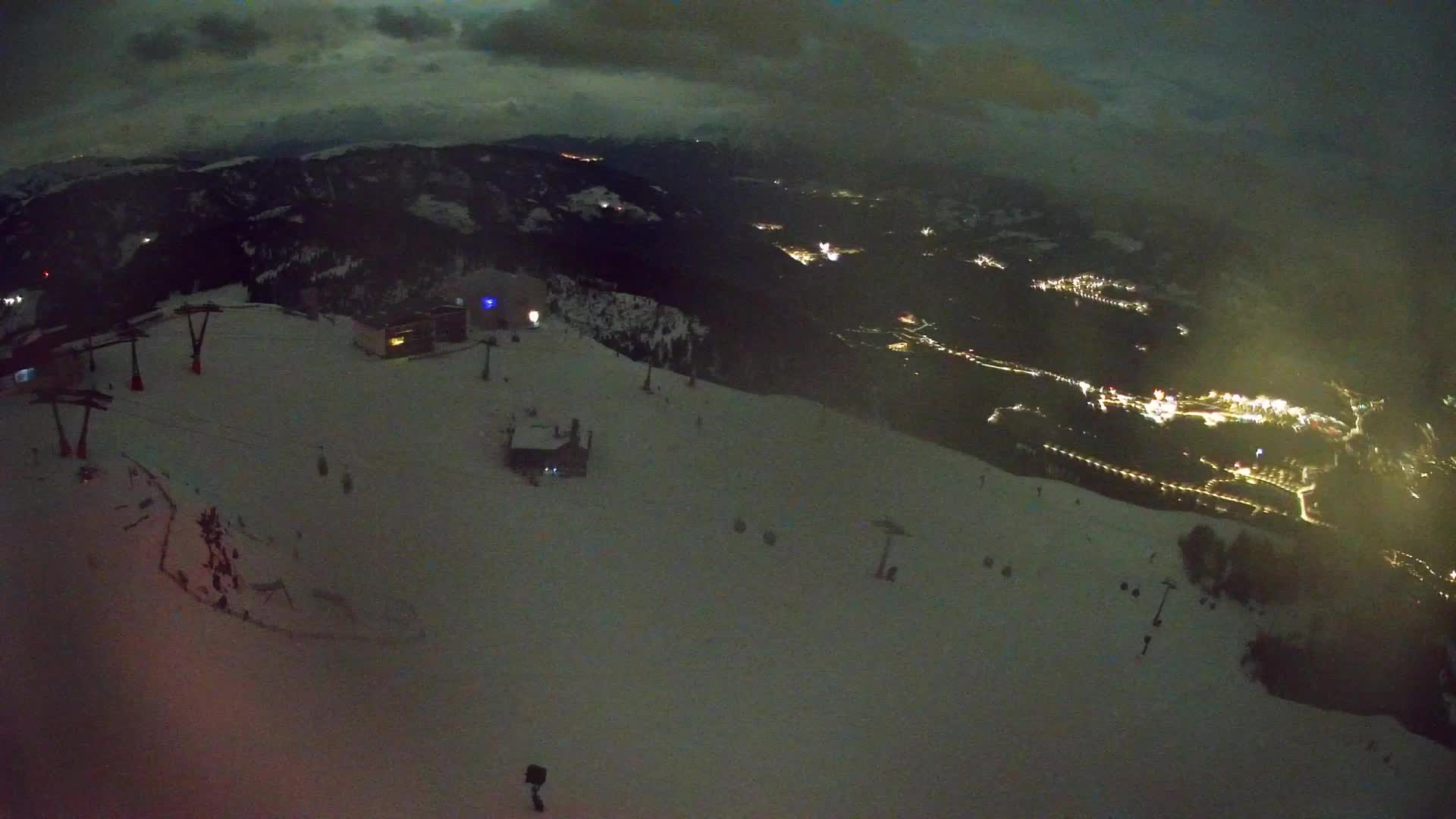 Smučišče Kronplatz – vrh | pogled na Bruneck